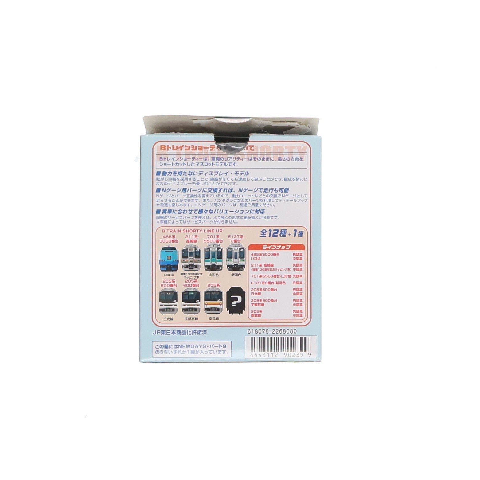 【中古即納】[RWM] (単品) KIOSK&NEWDAYS&えきねっと限定 2268080 Bトレインショーティー パート9 205系 600番台 日光線 先頭車 組み立てキット Nゲージ 鉄道模型 バンダイ(20041028)