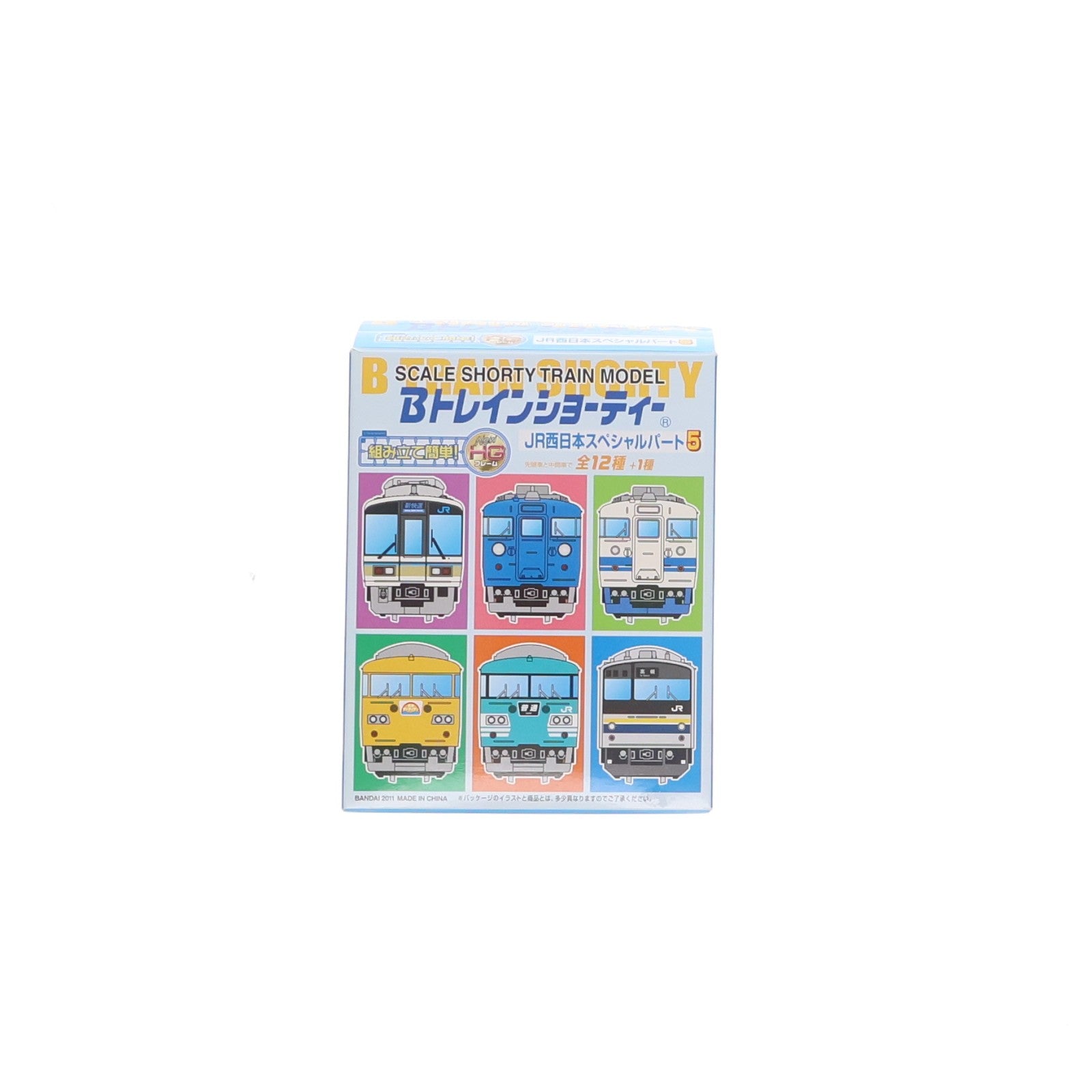 【中古即納】[RWM] (単品) 2140102 Bトレインショーティー JR西日本スペシャルパート5 475系 新北陸色 中間車 組み立てキット Nゲージ 鉄道模型 バンダイ(20111007)