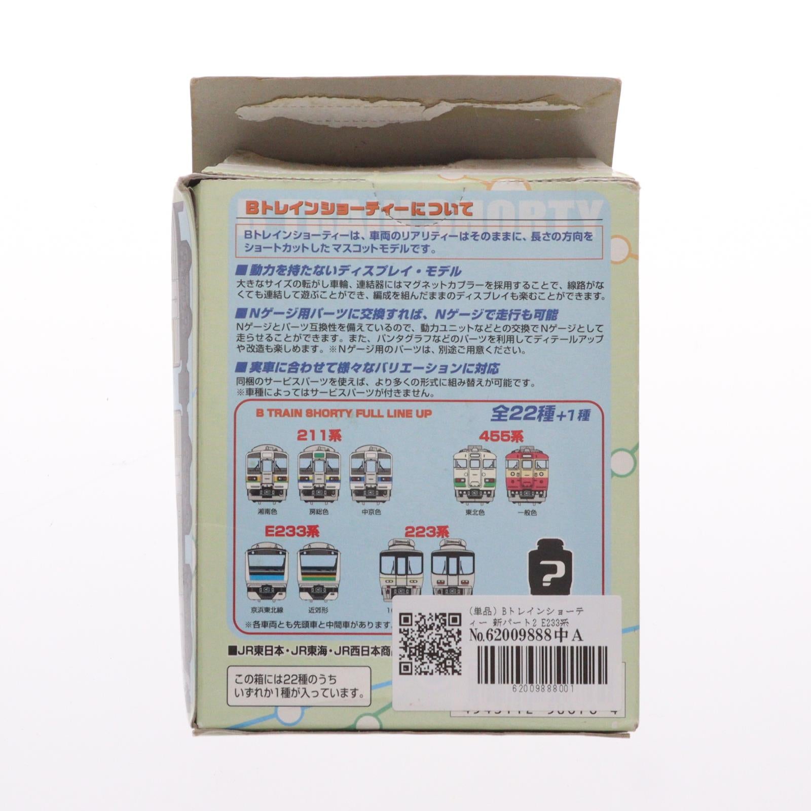 【中古即納】[RWM] (単品) Bトレインショーティー 新パート2 E233系 近郊形 グリーン車 組み立てキット Nゲージ 鉄道模型 バンダイ(20080521)