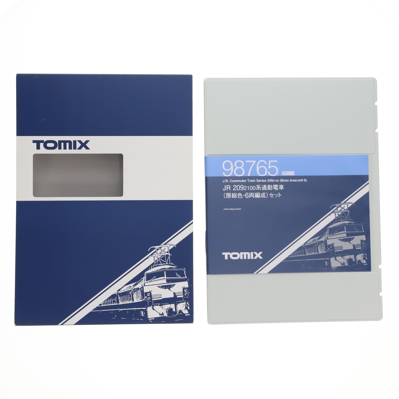 【中古即納】[RWM] 98765 JR 209-2100系通勤電車(房総色・6両編成)セット(6両)(動力付き) Nゲージ 鉄道模型 TOMIX(トミックス)(20220221)