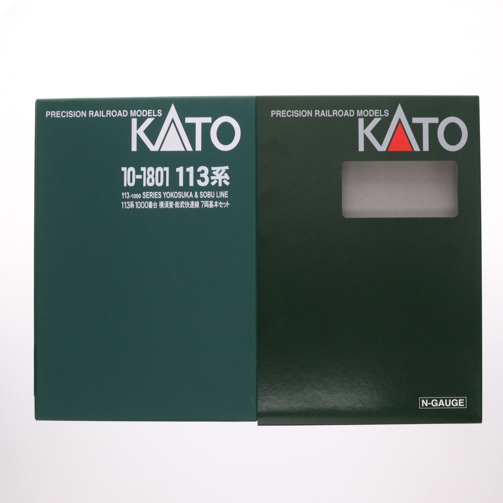 【中古即納】[RWM] 10-1801 113系1000番台 横須賀・総武快速線 基本7両セット(動力付き) Nゲージ 鉄道模型 KATO(カトー)(20230527)