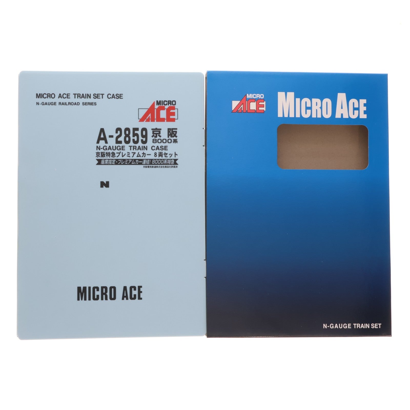 【中古即納】[RWM] A2859 京阪8000系・京阪特急プレミアムカー 8両セット(動力付き) Nゲージ 鉄道模型 MICRO ACE(マイクロエース)(20181207)