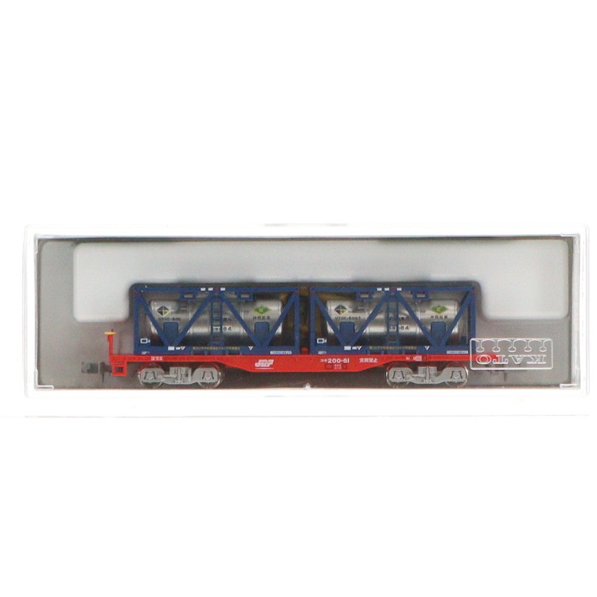 【中古即納】[RWM] 8042 コキ200 UT11C「神岡鉱業」コンテナ積載(動力無し) Nゲージ 鉄道模型 KATO(カトー)(20030130)