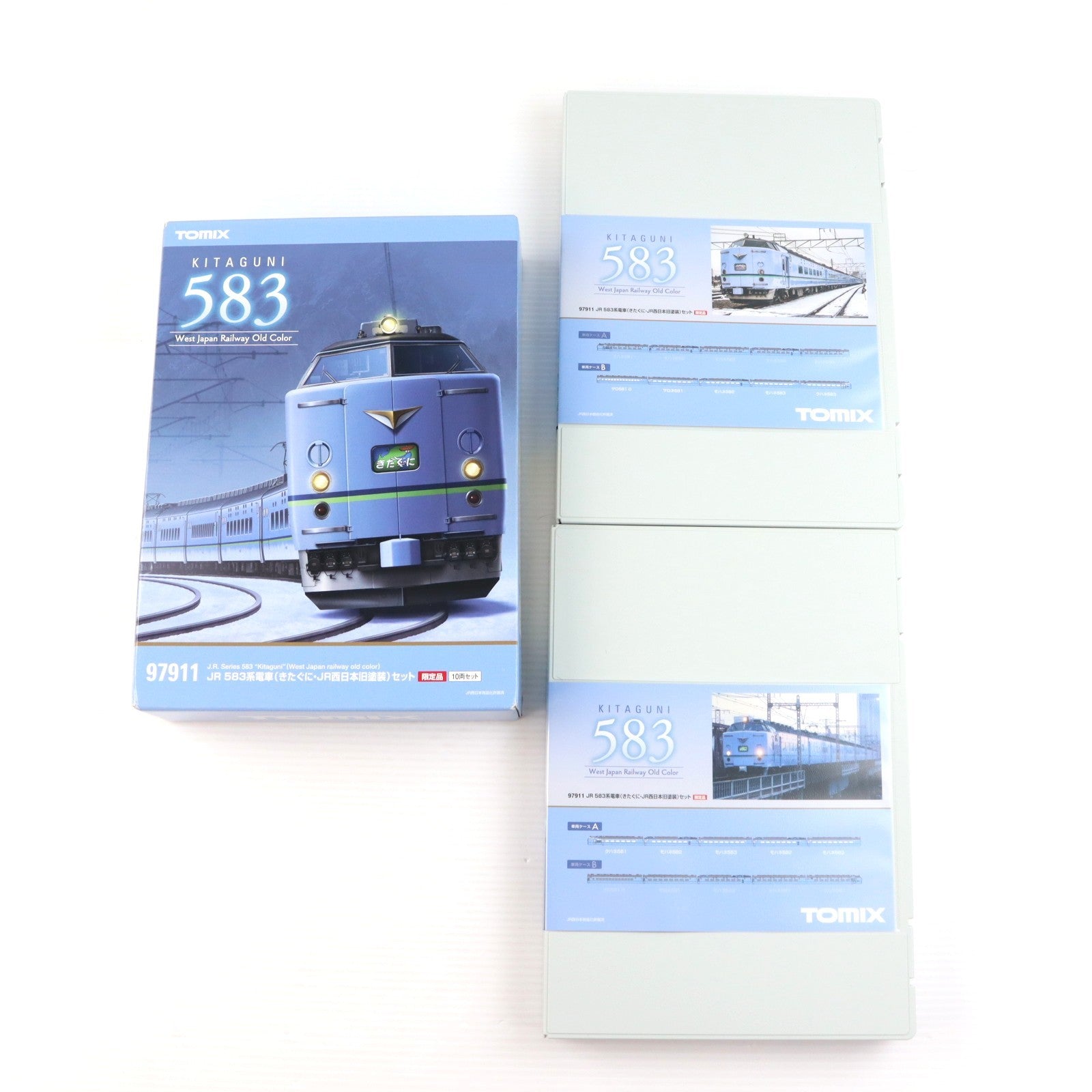 【中古即納】[RWM] 97911 限定品 JR 583系(きたぐに・JR西日本旧塗装)セット(10両)(動力付き) Nゲージ 鉄道模型 TOMIX(トミックス)(20190714)