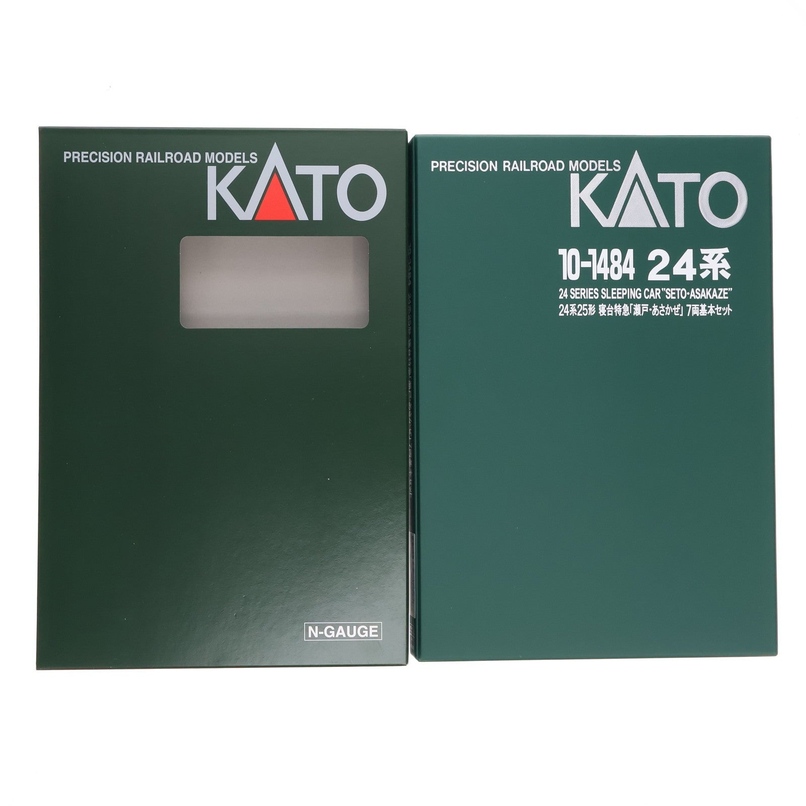 【中古即納】[RWM] 10-1484 24系25形 寝台特急「瀬戸・あさかぜ」 7両基本セット(動力無し) Nゲージ 鉄道模型 KATO(カトー)(20180615)