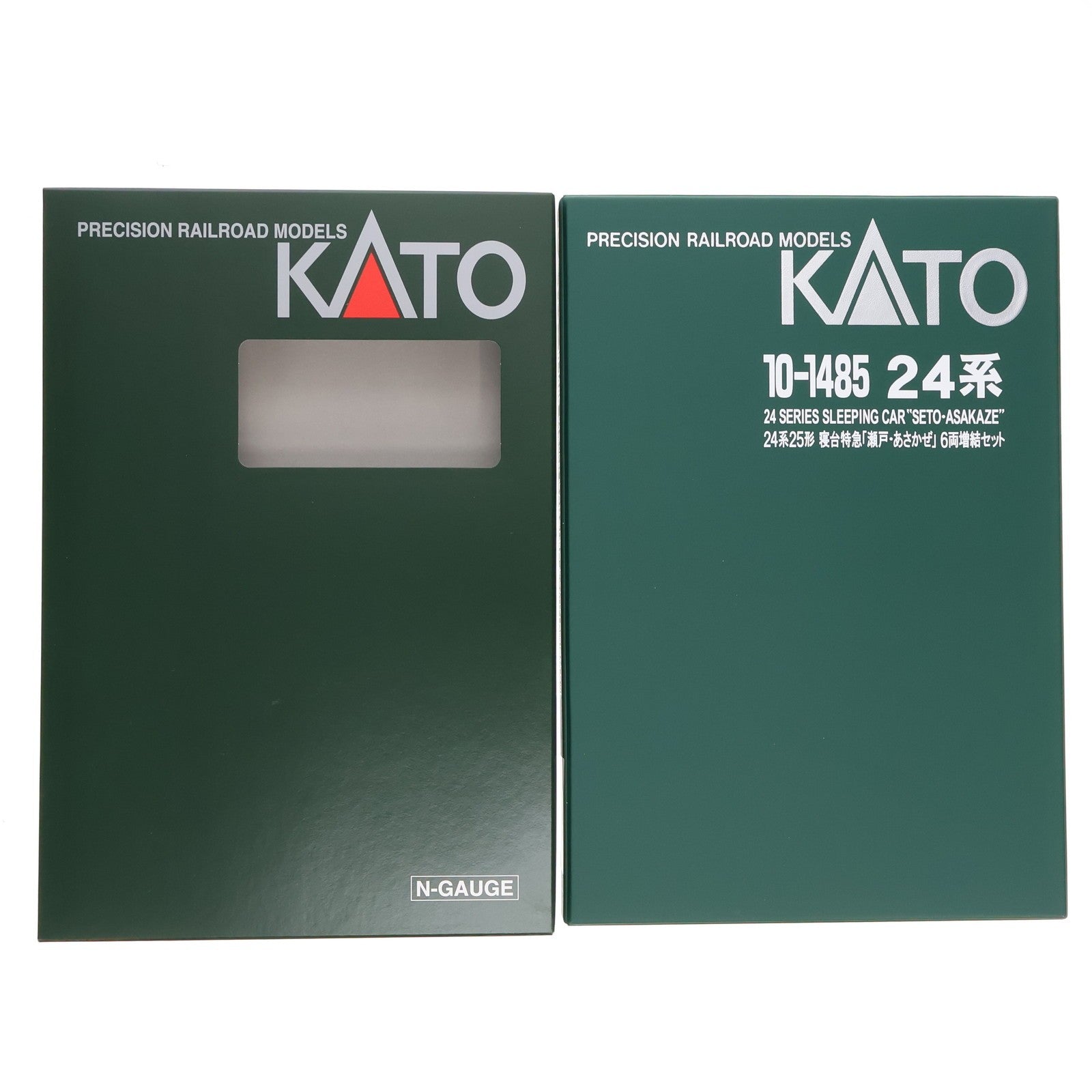 【中古即納】[RWM] 10-1485 24系25形 寝台特急「瀬戸・あさかぜ」 6両増結セット(動力無し) Nゲージ 鉄道模型 KATO(カトー)(20180615)