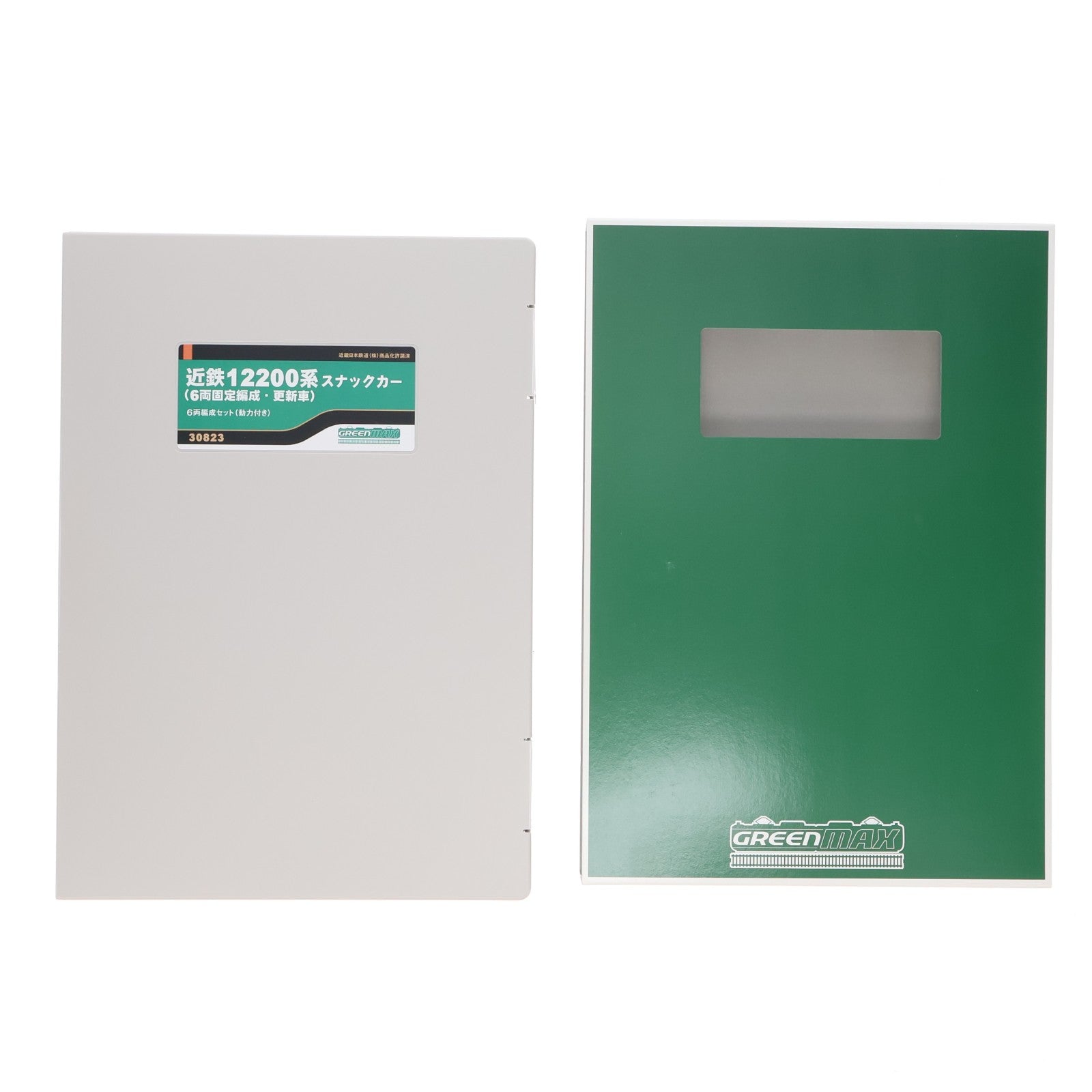 【中古即納】[RWM] 30823 近鉄12200系スナックカー(6両固定編成・更新車) 6両編成セット(動力付き) Nゲージ 鉄道模型 GREENMAX(グリーンマックス)(20190326)