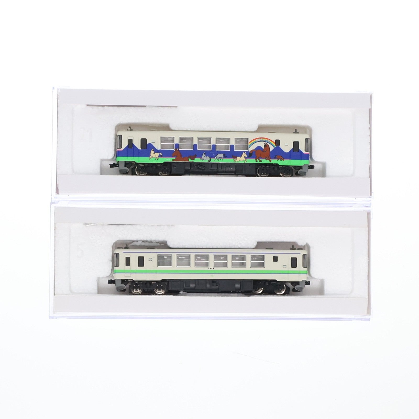 【中古即納】[RWM] 92931 限定品 JR キハ130形ディーゼルカー(日高ポニー号) 2両セット(動力付き) Nゲージ 鉄道模型 TOMIX(トミックス)(20080731)