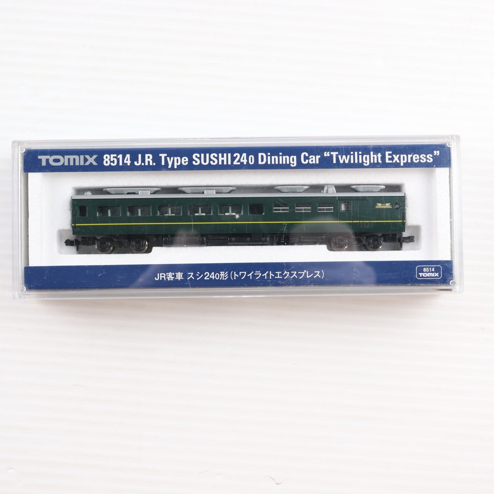 【中古即納】[RWM] 8514 JR客車 スシ24 0形(トワイライトエクスプレス)(動力無し) Nゲージ 鉄道模型 TOMIX(トミックス)(20101031)