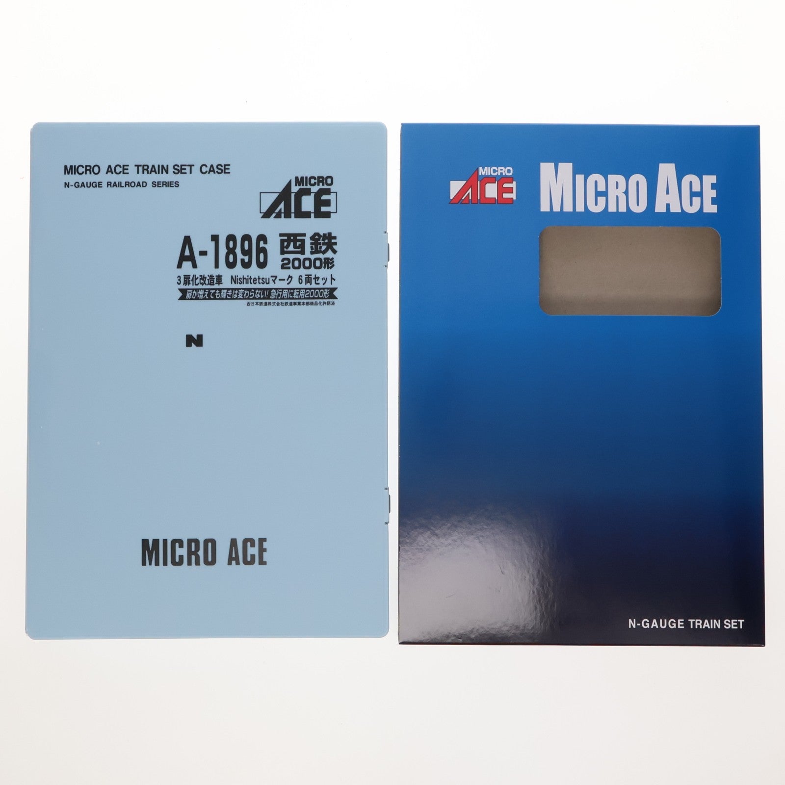 【中古即納】[RWM] A1896 西鉄2000形 3扉化改造車 Nishitetsuマーク 6両セット(動力付き) Nゲージ 鉄道模型 MICRO ACE(マイクロエース)(20240204)