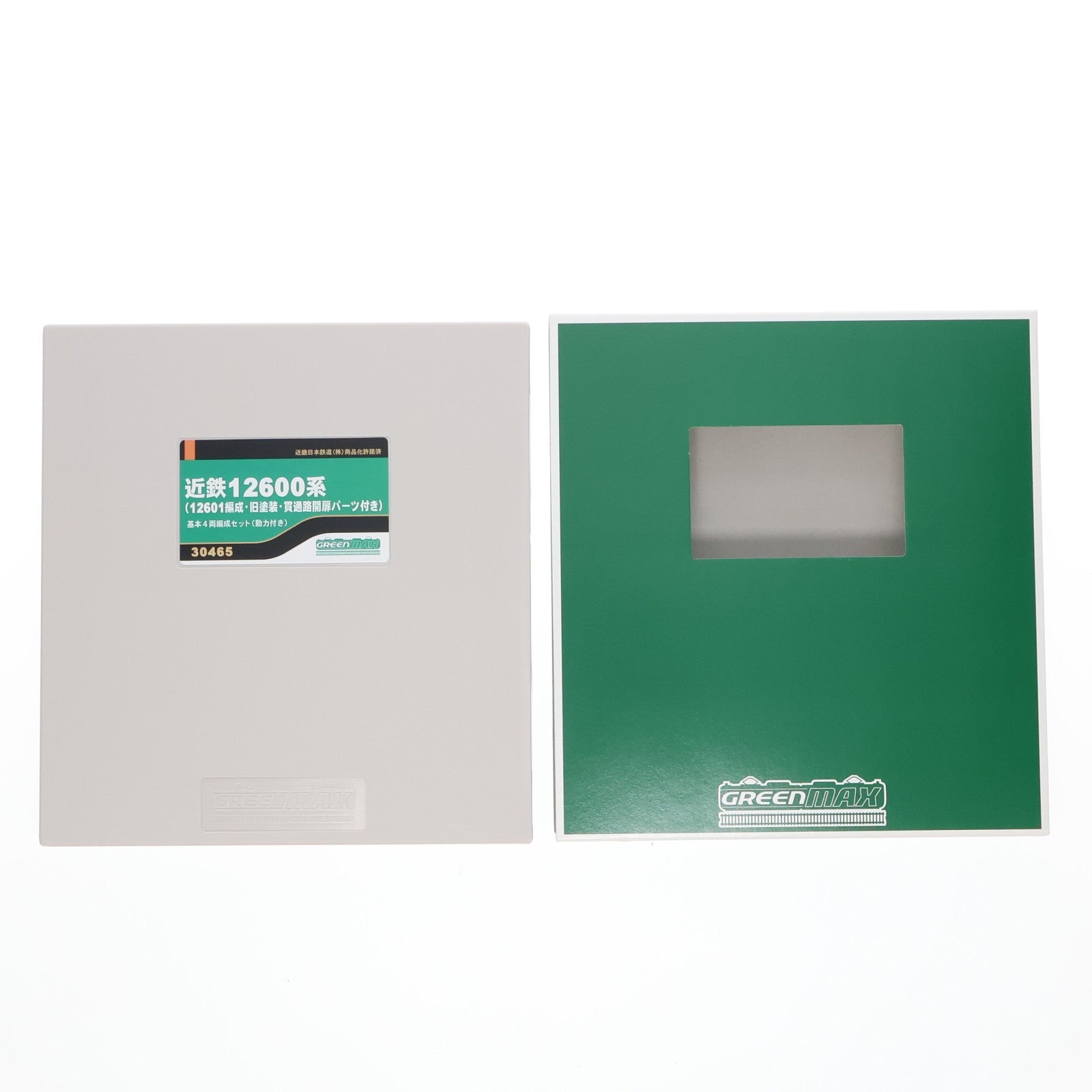 【中古即納】[RWM] 30465 近鉄12600系(12601編成・旧塗装・貫通路開扉パーツ付き) 基本4両編成セット(動力付き) Nゲージ 鉄道模型 GREENMAX(グリーンマックス)(20220317)