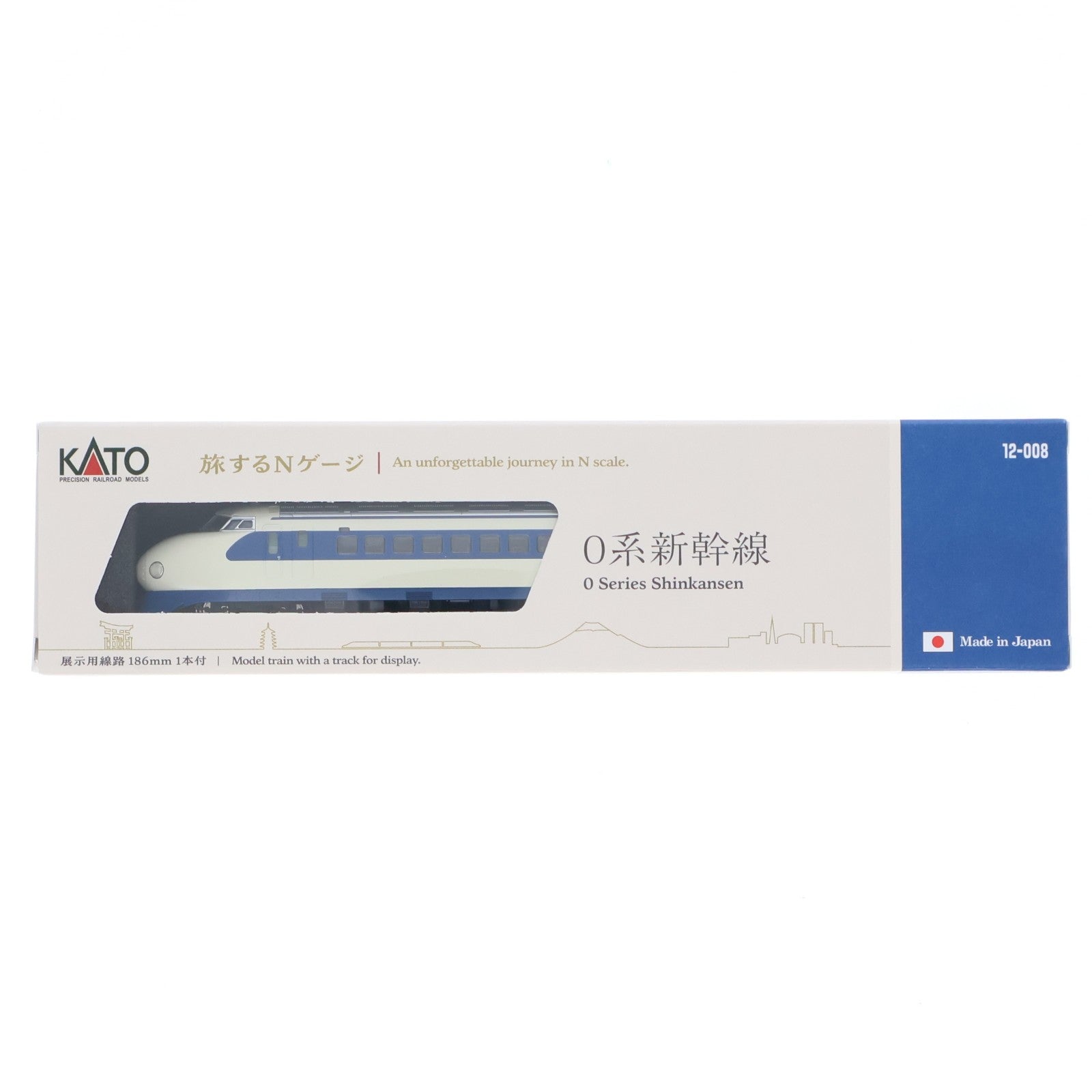 【中古即納】[RWM] 12-008 旅するNゲージ 0系新幹線(動力無し) Nゲージ 鉄道模型 KATO(カトー)(20250731)