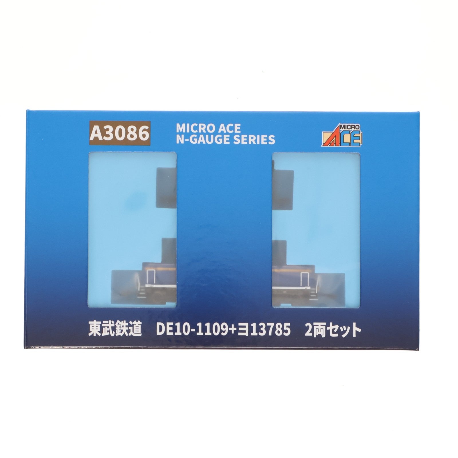 【中古即納】[RWM] A3086 東武鉄道 DE10-1109+ヨ13785 2両セット(動力付き) Nゲージ 鉄道模型 MICRO ACE(マイクロエース)(20260212)