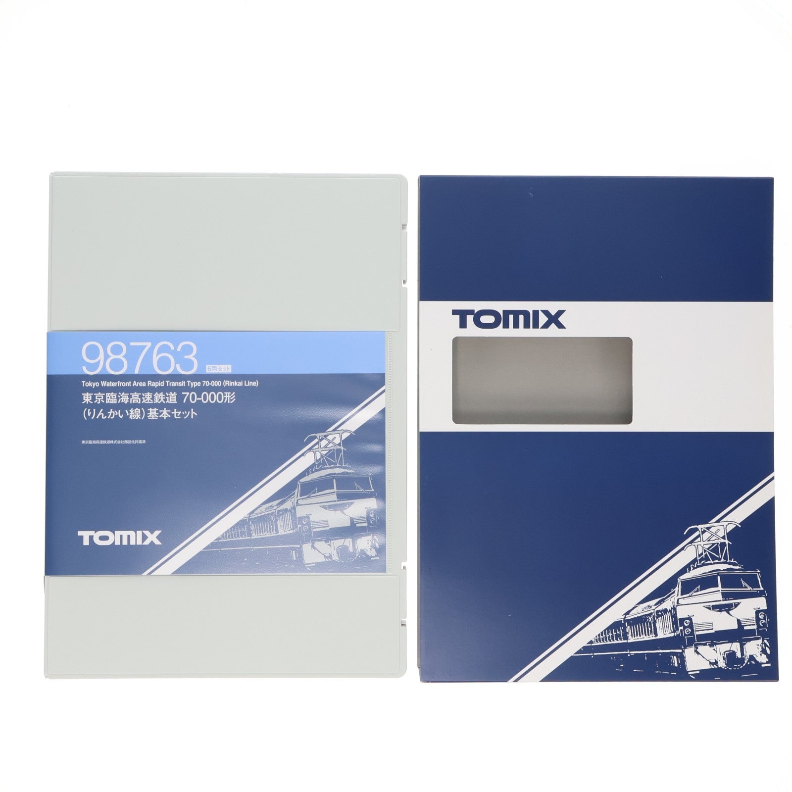 【中古即納】[RWM] 98763 東京臨海高速鉄道 70-000形(りんかい線) 基本セット(6両)(動力付き) Nゲージ 鉄道模型 TOMIX(トミックス)(20211127)