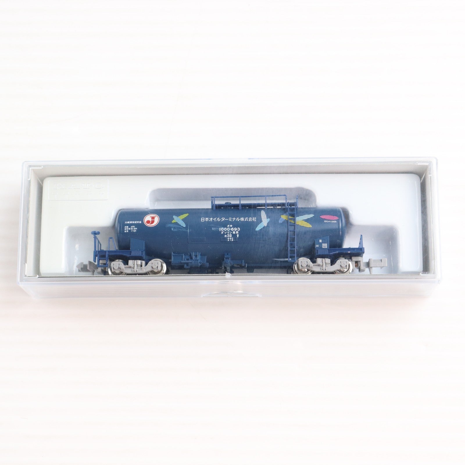 【中古即納】[RWM] 8037-4 タキ1000 日本オイルターミナル(矢羽マーク付)(動力無し) Nゲージ 鉄道模型 KATO(カトー)(20181204)