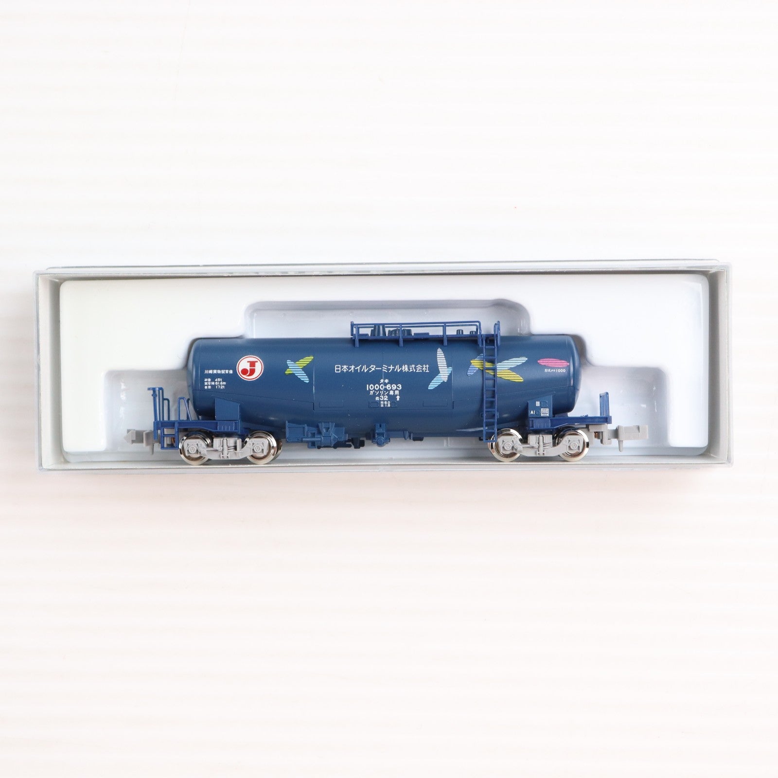 【中古即納】[RWM] 8037-4 タキ1000 日本オイルターミナル(矢羽マーク付)(動力無し) Nゲージ 鉄道模型 KATO(カトー)(20181204)