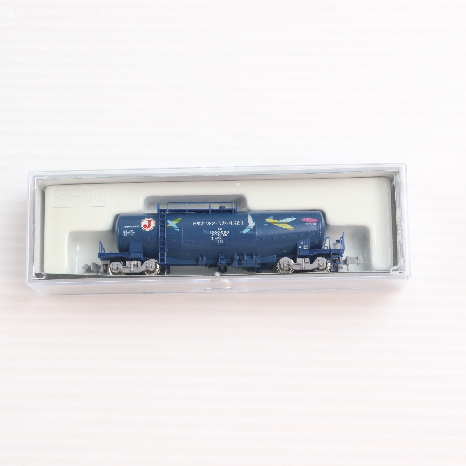 【中古即納】[RWM] 8037-4 タキ1000 日本オイルターミナル(矢羽マーク付)(動力無し) Nゲージ 鉄道模型 KATO(カトー)(20181204)
