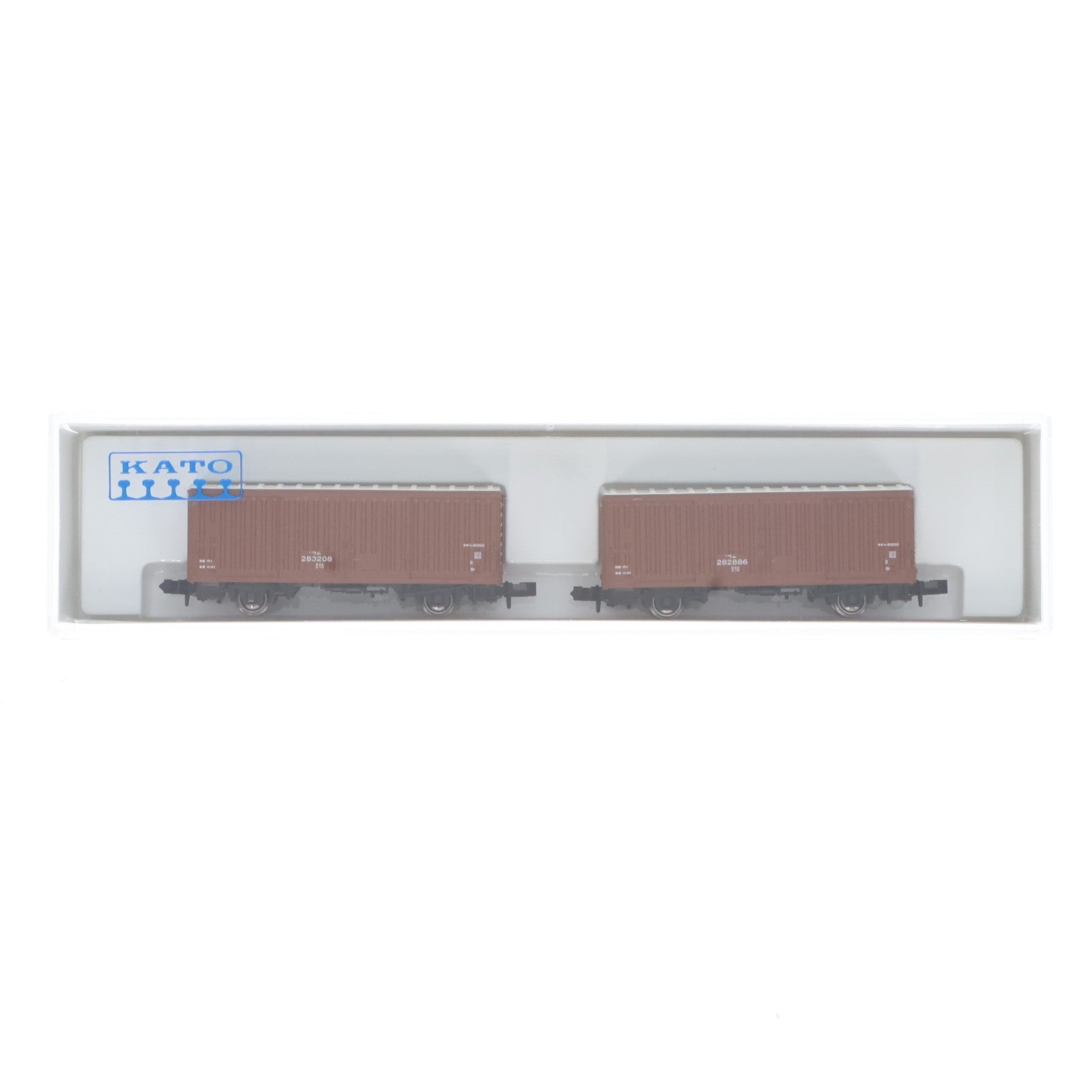 【中古即納】[RWM] 8086 ワム80000(280000番台) 2両入(動力無し) Nゲージ 鉄道模型 KATO(カトー)(20220630)
