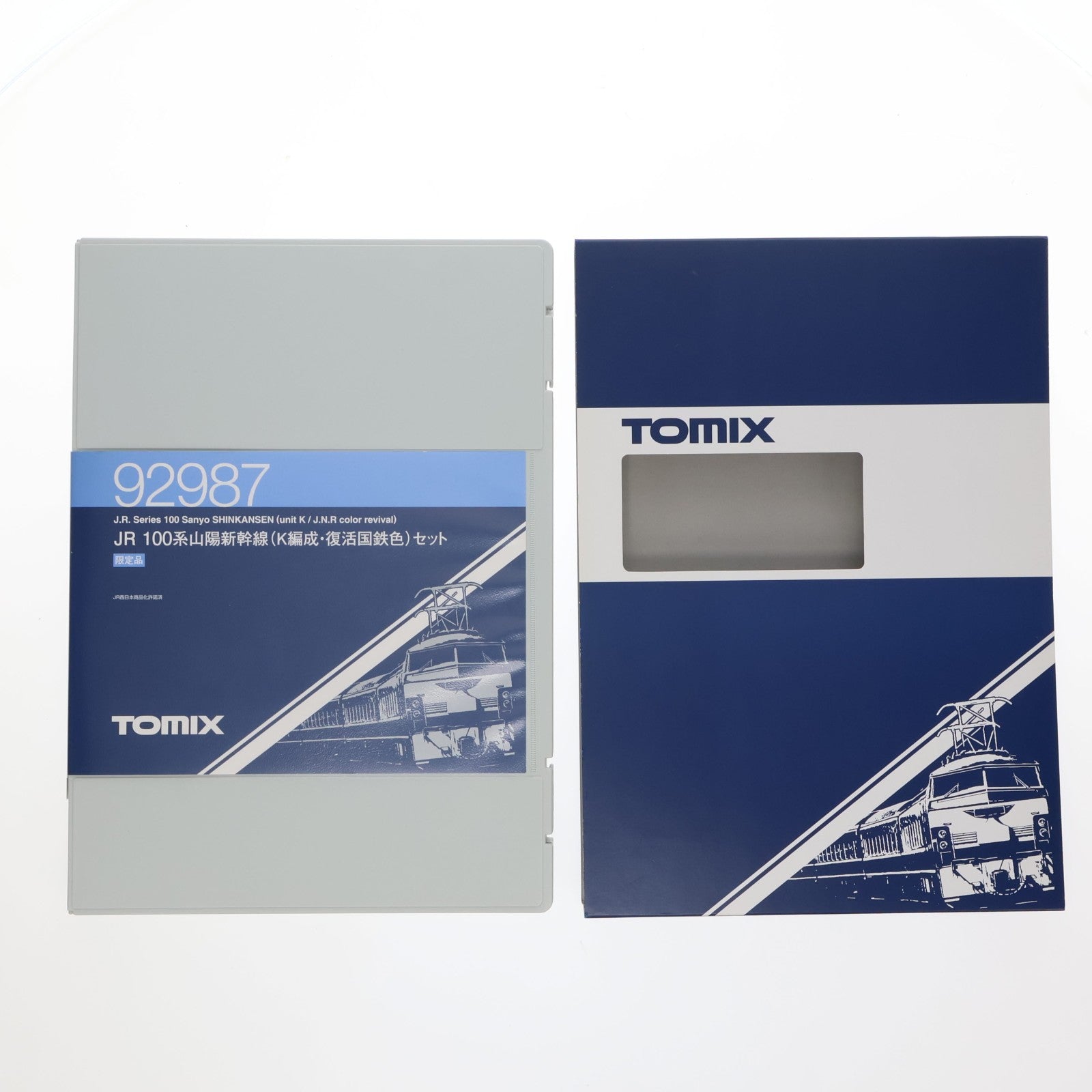 【中古即納】[RWM] 92987 限定品 JR 100系 山陽新幹線(K編成・復活国鉄色) 6両セット(動力付き) Nゲージ 鉄道模型 TOMIX(トミックス)(20111130)