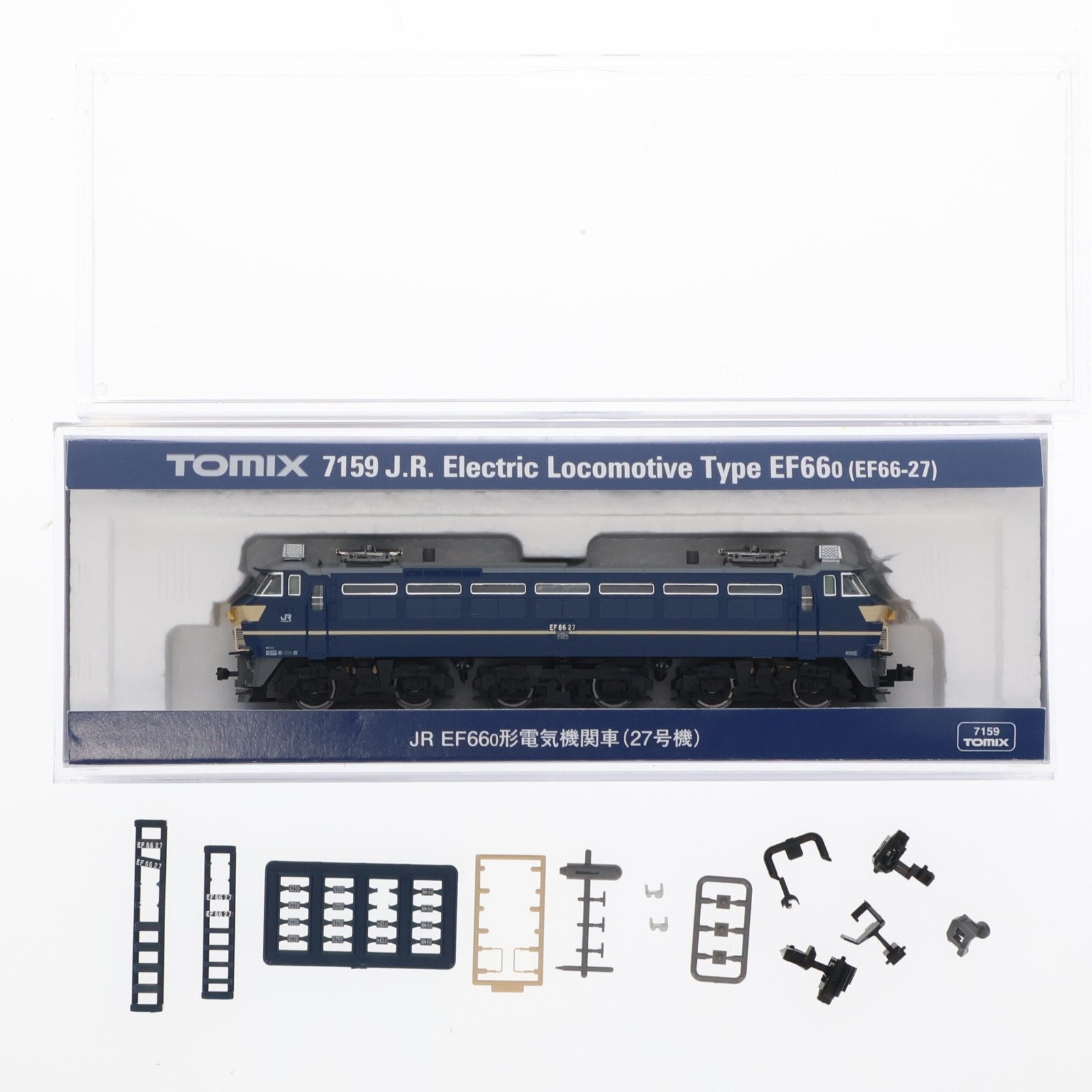 【中古即納】[RWM] 7159 JR EF66-0形電気機関車(27号機)(動力付き) Nゲージ 鉄道模型 TOMIX(トミックス)(20220827)
