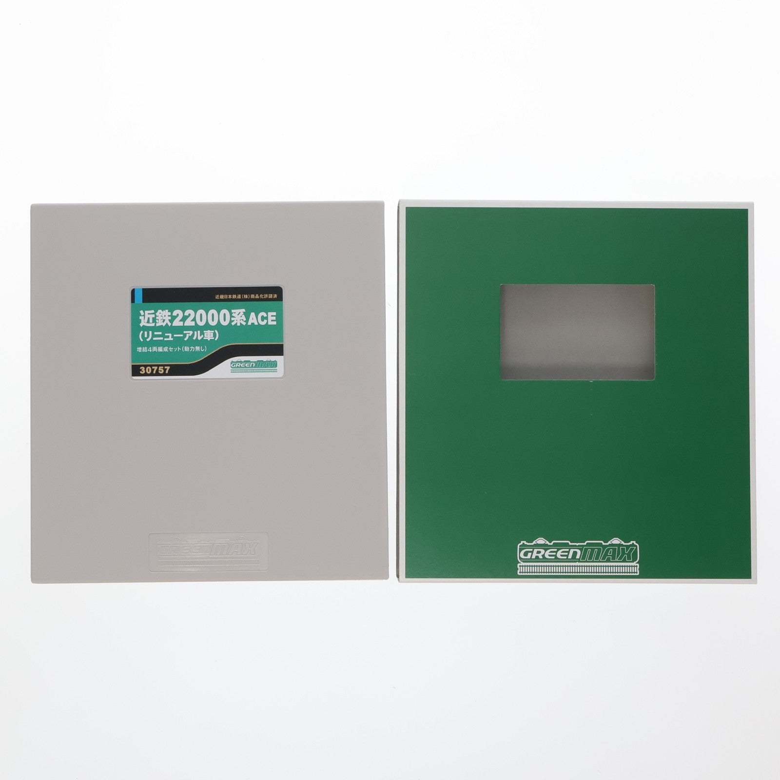 【中古即納】[RWM] 30757 近鉄22000系ACE(リニューアル車) 増結4両編成セット(動力無し) Nゲージ 鉄道模型 GREENMAX(グリーンマックス)(20180901)