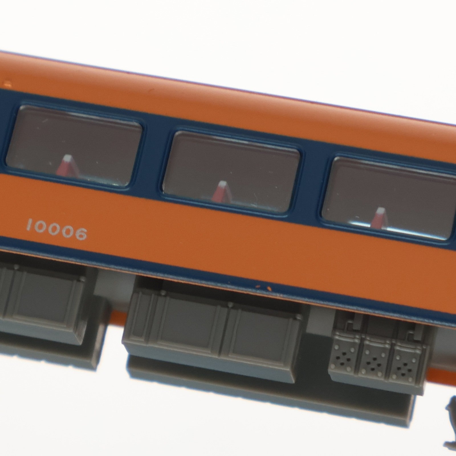 【中古即納】[RWM] A1974 近鉄 10000系 ビスタカー 新塗装 晩年時 7両セット(動力付き) Nゲージ 鉄道模型 MICRO ACE(マイクロエース)(20110630)