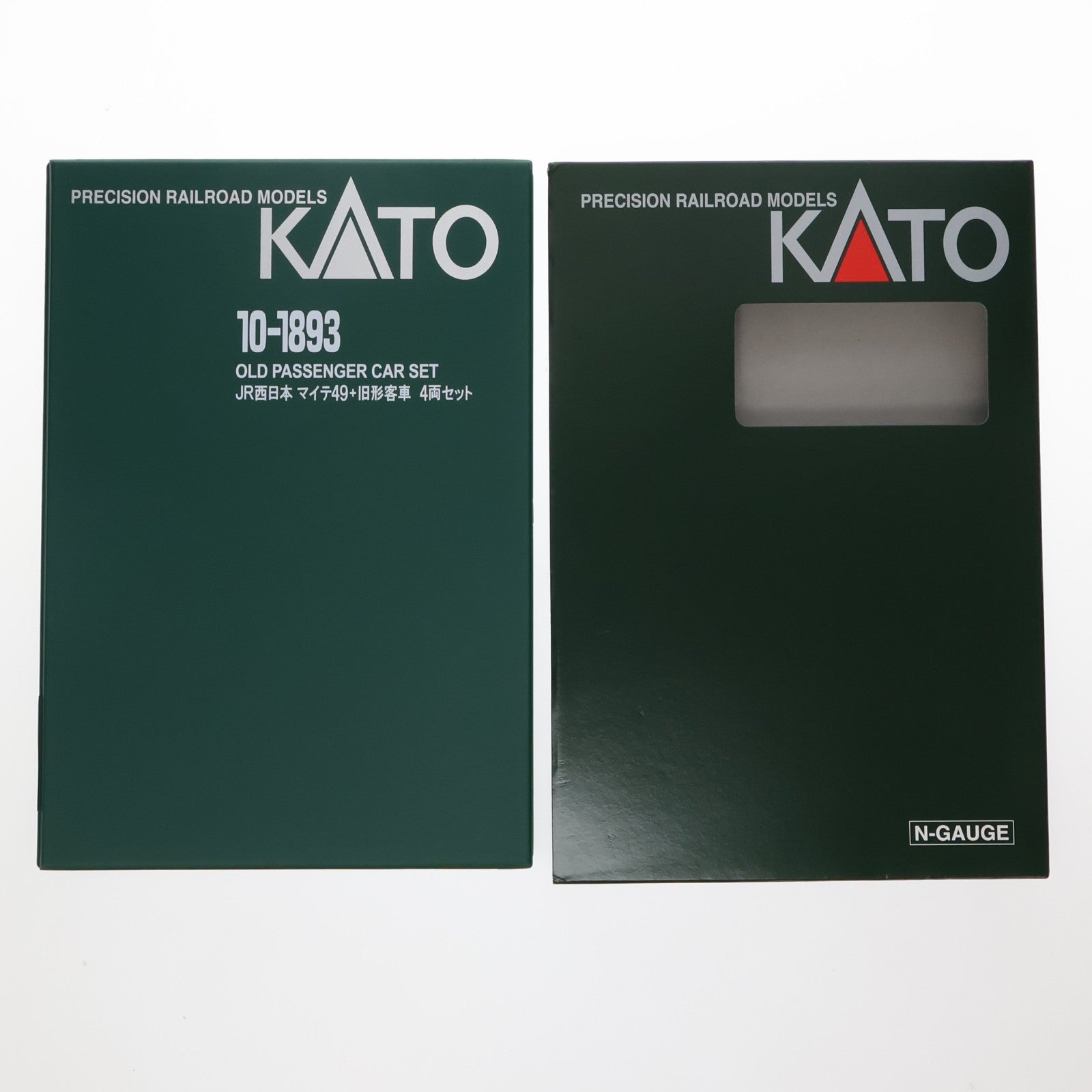 【中古即納】[RWM] 10-1893 JR西日本 マイテ49+旧形客車 4両セット(動力無し) Nゲージ 鉄道模型 KATO(カトー)(20240530)