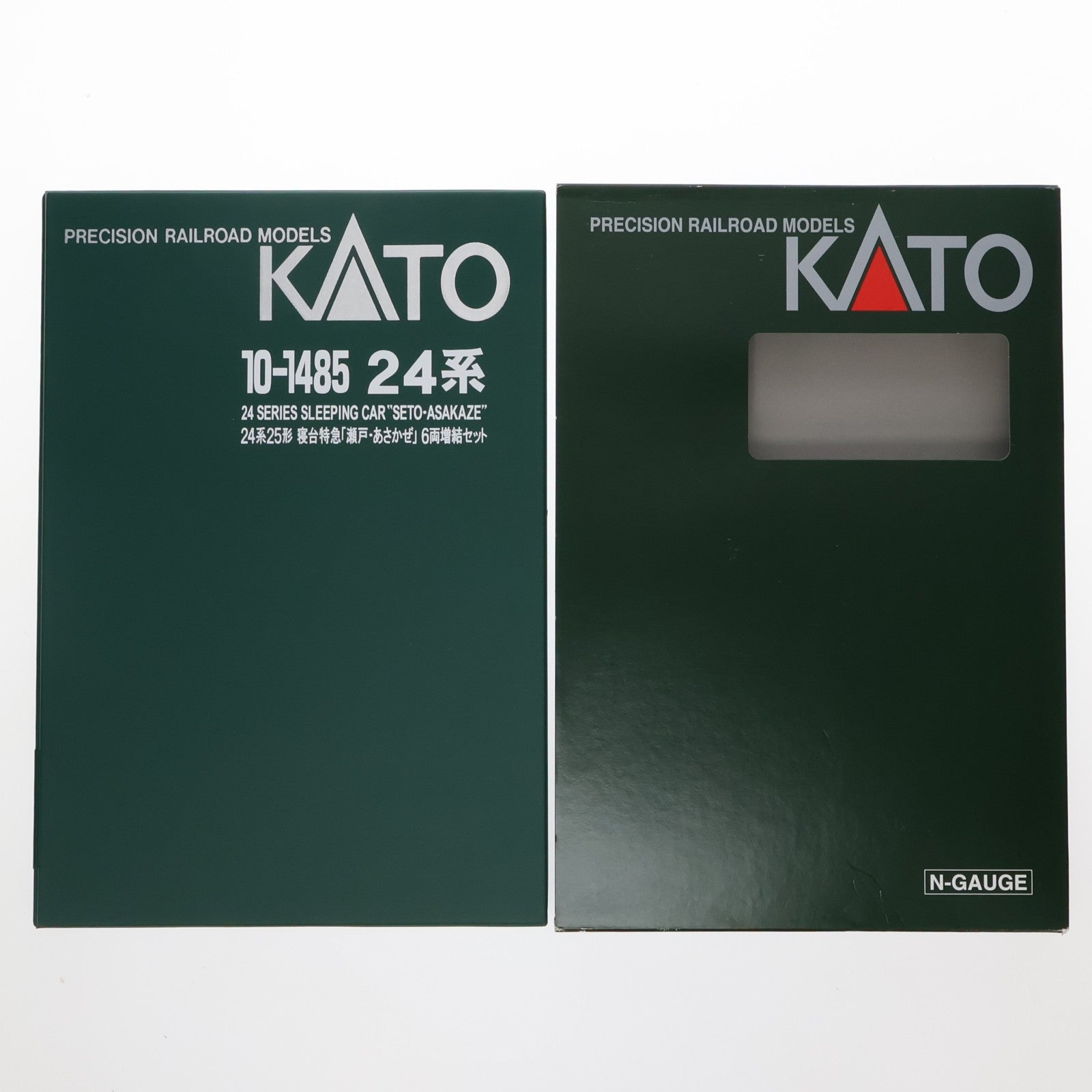 【中古即納】[RWM] 10-1485 24系25形 寝台特急「瀬戸・あさかぜ」 6両増結セット(動力無し) Nゲージ 鉄道模型 KATO(カトー)(20180615)