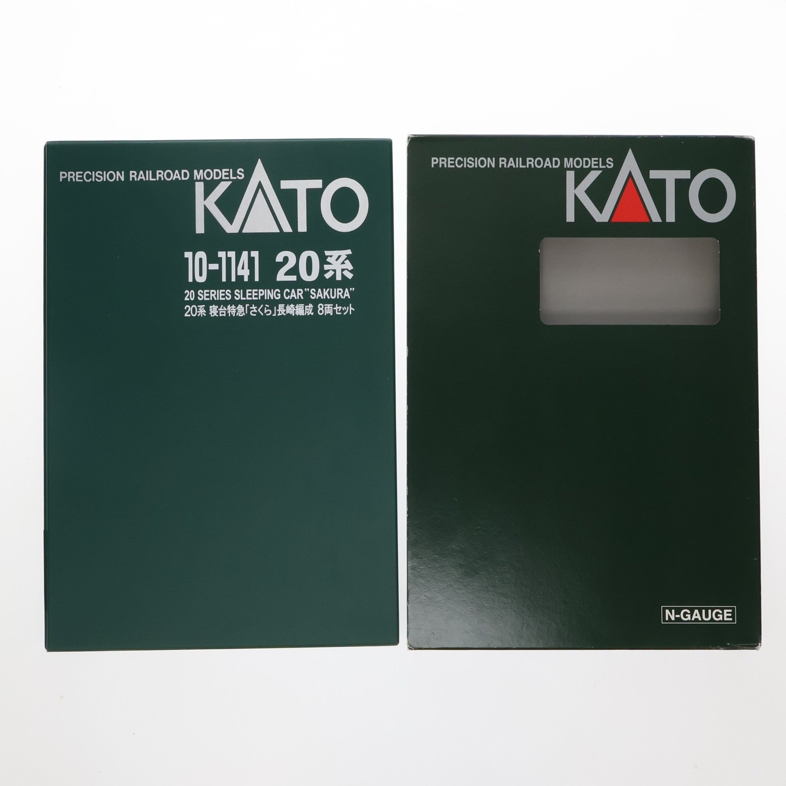 【中古即納】[RWM] 10-1141 20系 寝台特急「さくら」 長崎編成 8両セット(動力無し) Nゲージ 鉄道模型 KATO(カトー)(20130331)