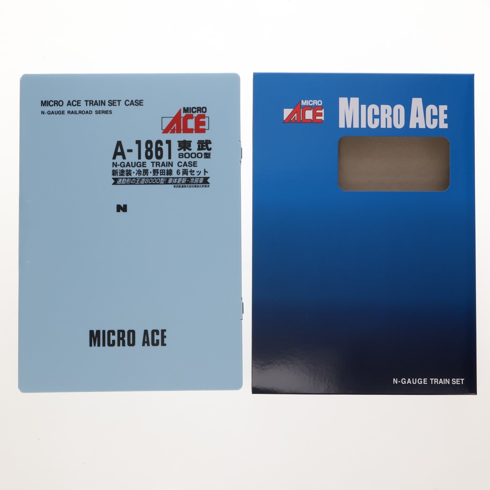 【中古即納】[RWM] A1861 東武8000型・新塗装・冷房・野田線 6両セット(動力付き) Nゲージ 鉄道模型 MICRO ACE(マイクロエース)(20180601)