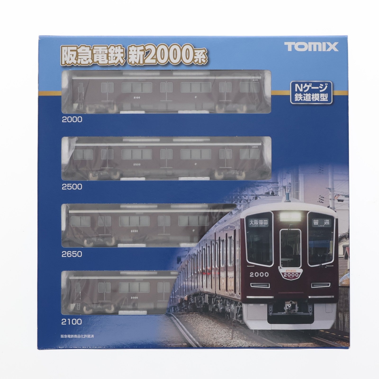 【中古即納】[RWM] 97217 阪急電鉄 新2000系(宝塚線・第1編成) 基本セット(4両)(動力付き) Nゲージ 鉄道模型 TOMIX(トミックス)(20251227)