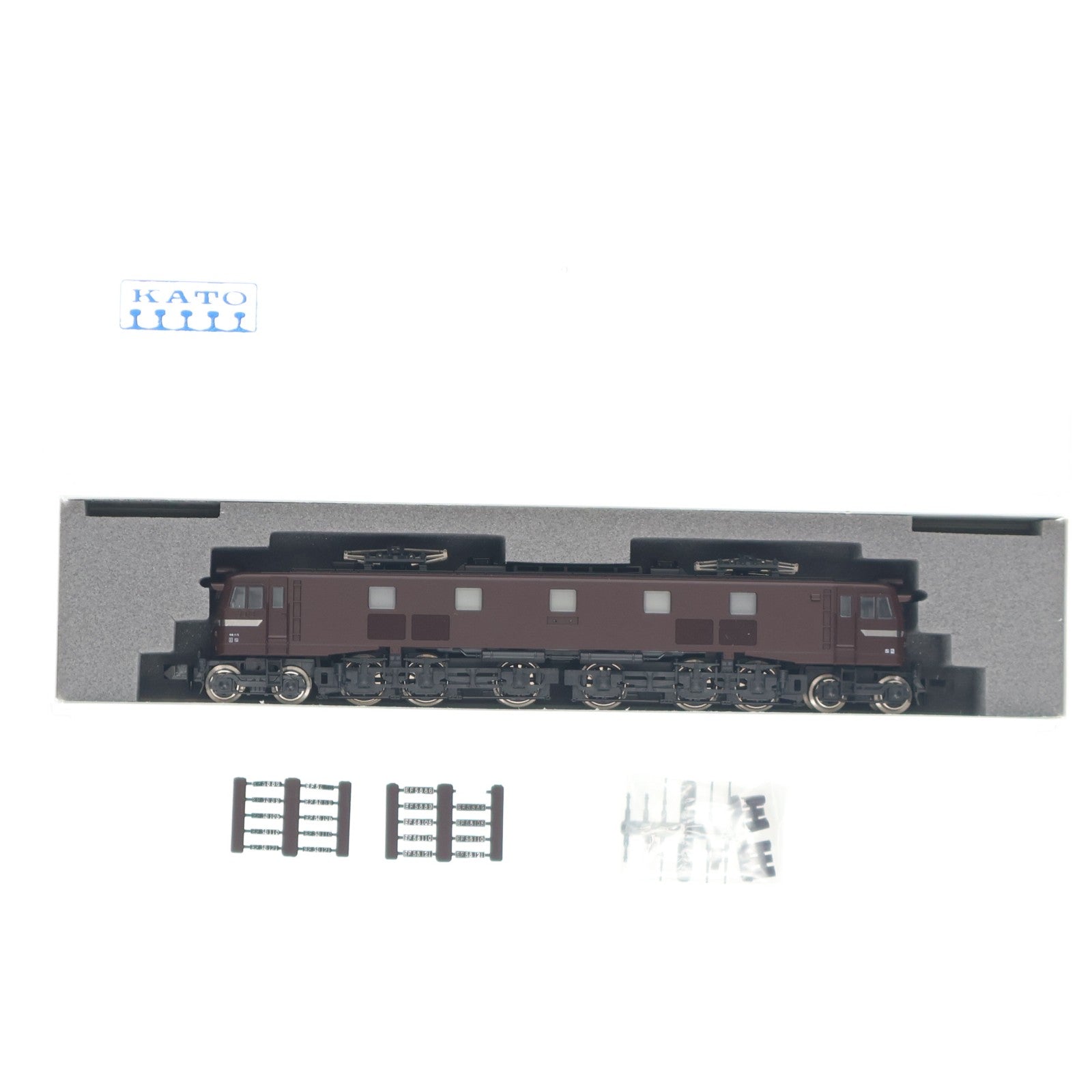 【中古即納】[RWM] 3020-3 EF58 上越形 茶(ヒサシ付茶)(動力付き) Nゲージ 鉄道模型 KATO(カトー)(20040930)