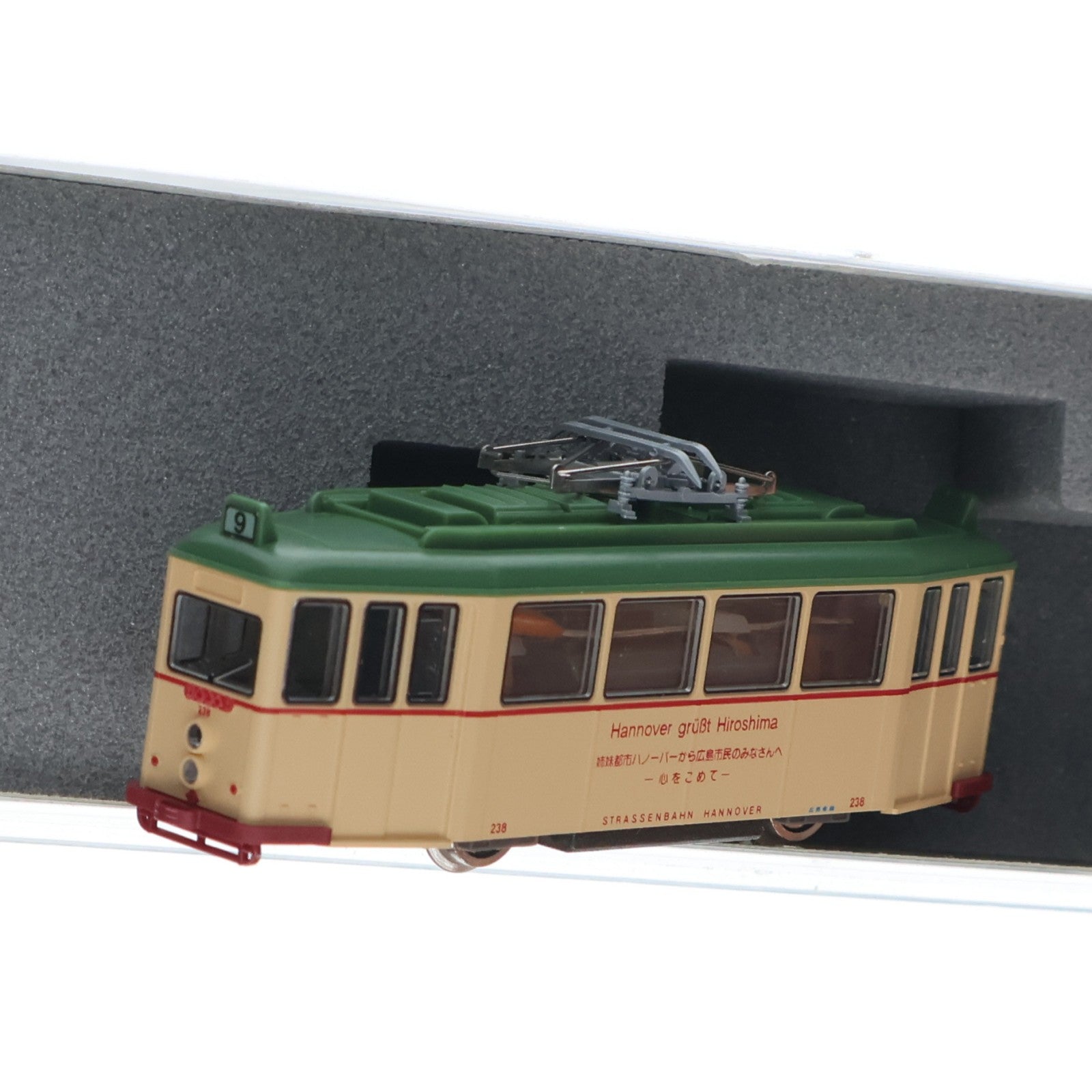 【中古即納】[RWM] 14-070 広島電鉄 200形 ハノーバー電車(動力付き) Nゲージ 鉄道模型 KATO(カトー)(20141220)