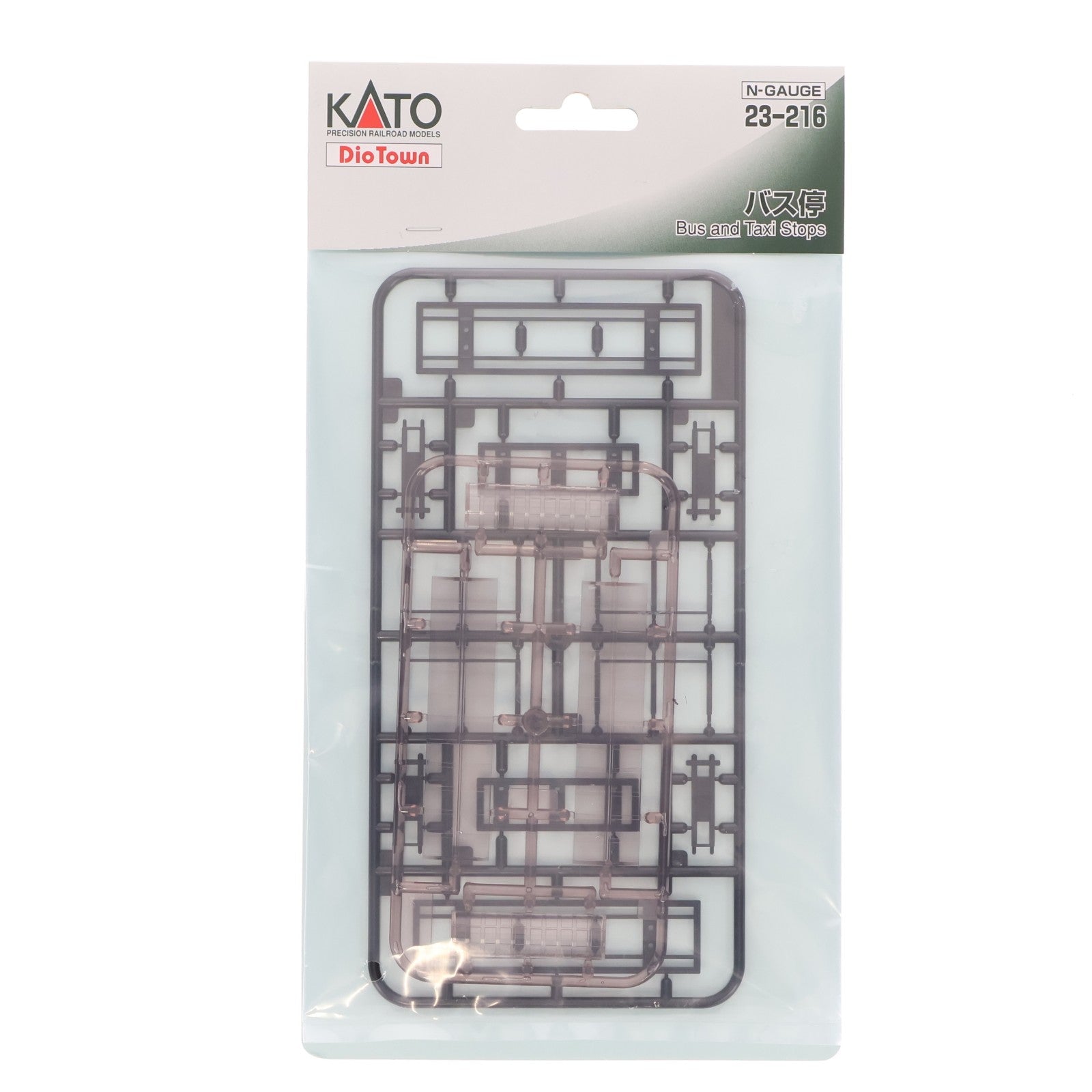 【中古即納】[RWM] 23-216 DioTown(ジオタウン) バス停 Nゲージ 鉄道模型 KATO(カトー)(20030430)