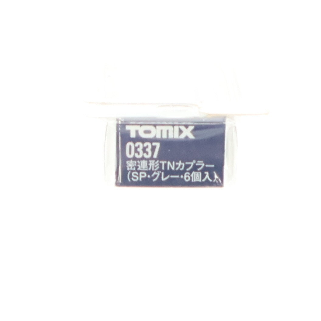 【中古即納】[RWM] 0337 密連形TNカプラー(SP・グレー・6個入) Nゲージ 鉄道模型 TOMIX(トミックス)(20180211)