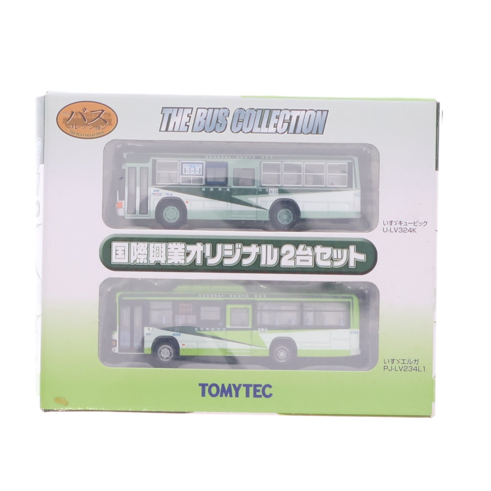 【中古即納】[RWM] ザ・バスコレクション 国際興業オリジナル2台セット Nゲージ 鉄道模型 TOMYTEC(トミーテック)(20210808)