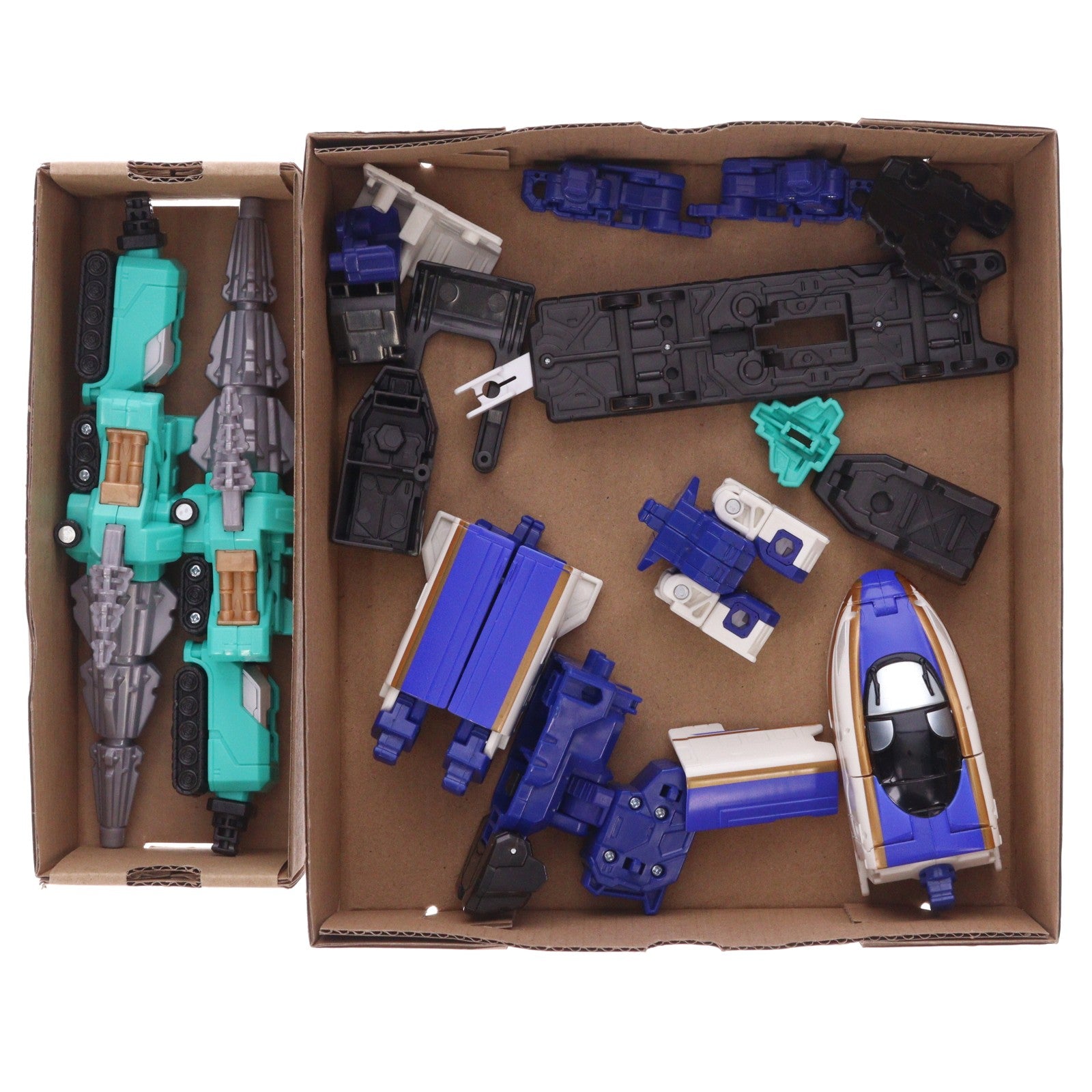 【中古即納】[RWM] プラレール 新幹線変形ロボ シンカリオン チェンジ ザ ワールド E7かがやきドリルフォーム(動力無し) 鉄道模型 タカラトミー(20240127)