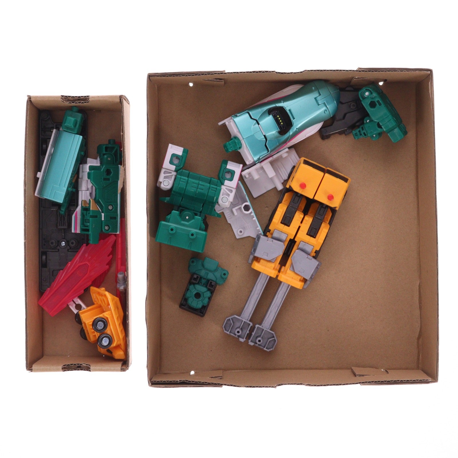 【中古即納】[RWM] プラレール 新幹線変形ロボ シンカリオンCW E5はやぶさトレーラーフォーム(動力無し) 鉄道模型 タカラトミー(20240127)