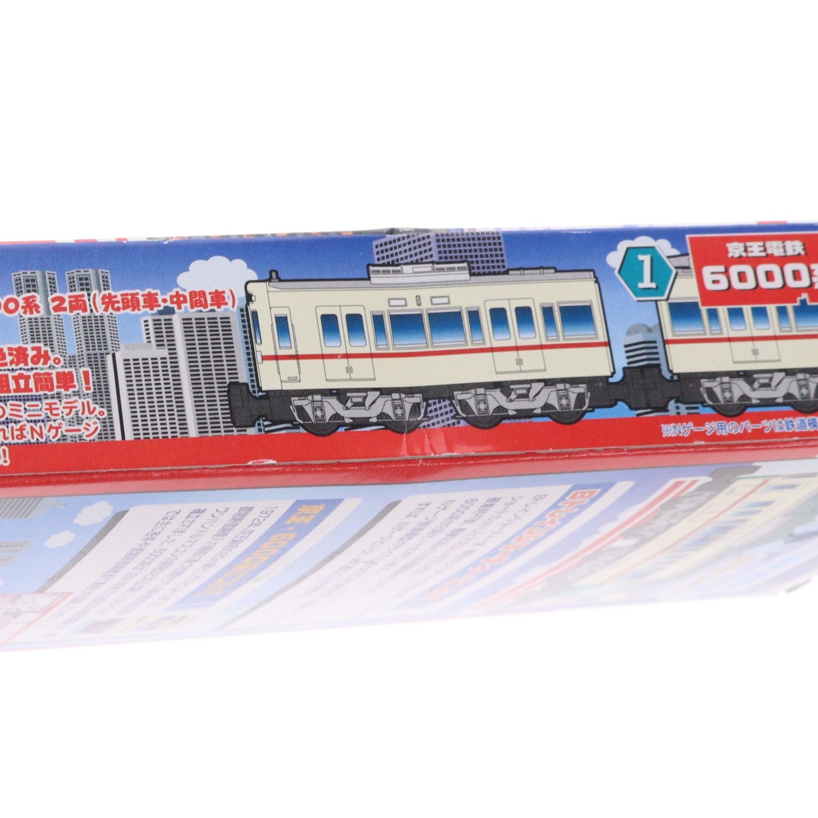 【中古即納】[RWM] Bトレインショーティー 京王電鉄6000系 2両セット 組み立てキット Nゲージ 鉄道模型 バンダイ(20031212)