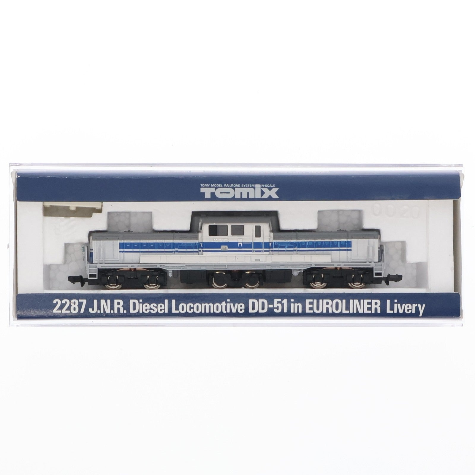 【中古即納】[RWM] 2287 国鉄 DD51形ディーゼル機関車(ユーロライナー)(動力付き) Nゲージ 鉄道模型 TOMIX(トミックス)(20121130)