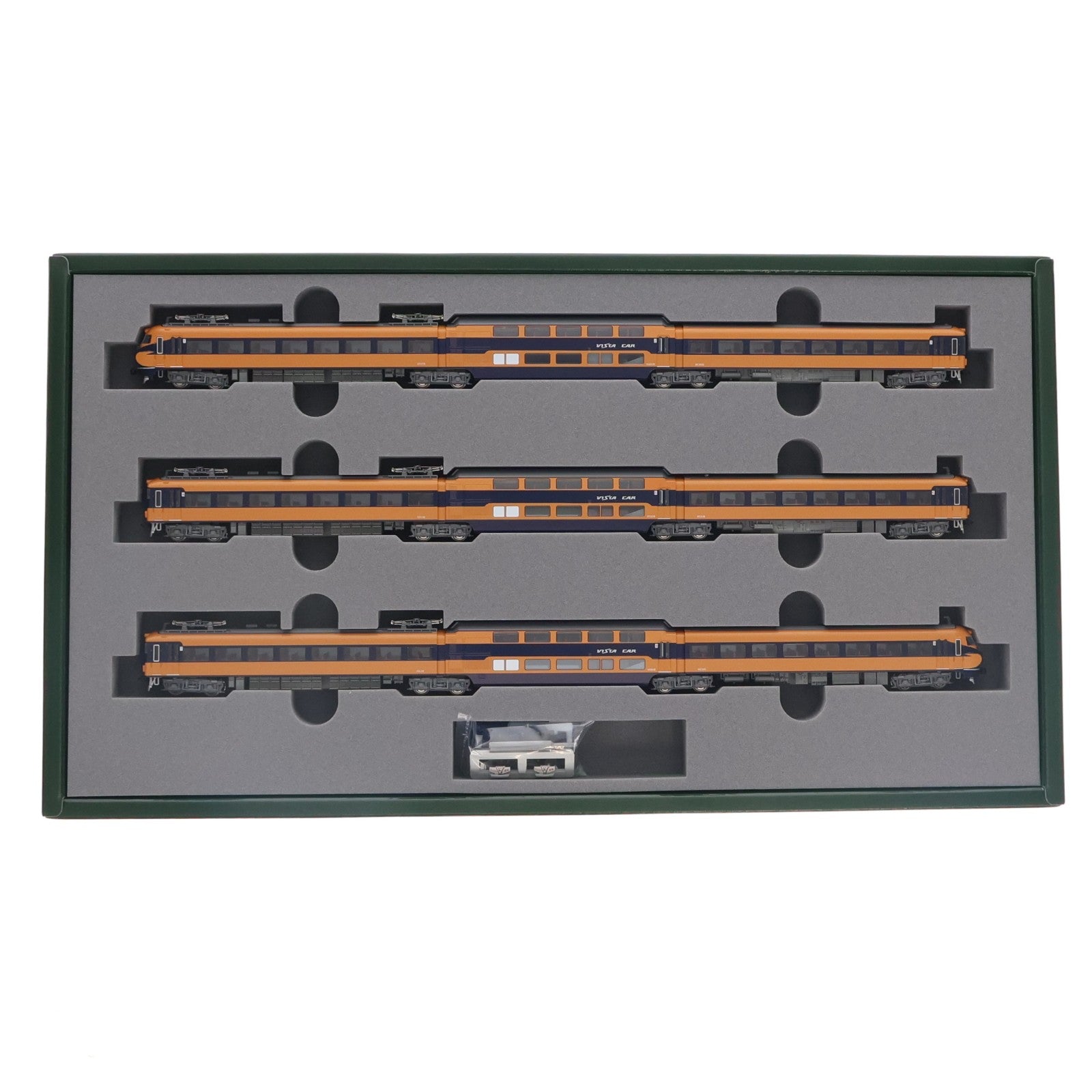 【中古即納】[RWM] 10-1911 特別企画品 近鉄10100系 新ビスタカー 三重連 9両セット(動力付き) Nゲージ 鉄道模型 KATO(カトー)(20240711)