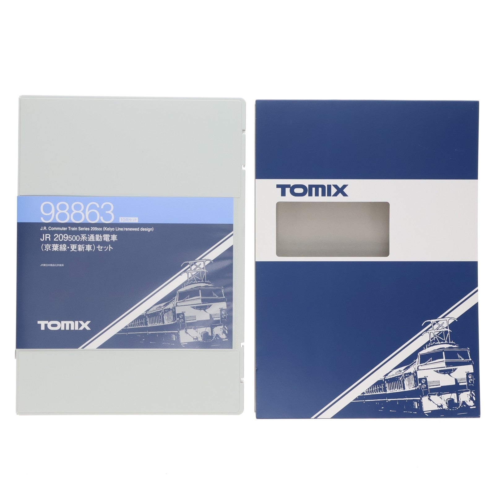 【中古即納】[RWM] 98863 JR 209-500系通勤電車(京葉線・更新車)セット(10両)(動力付き) Nゲージ 鉄道模型 TOMIX(トミックス)(20241117)