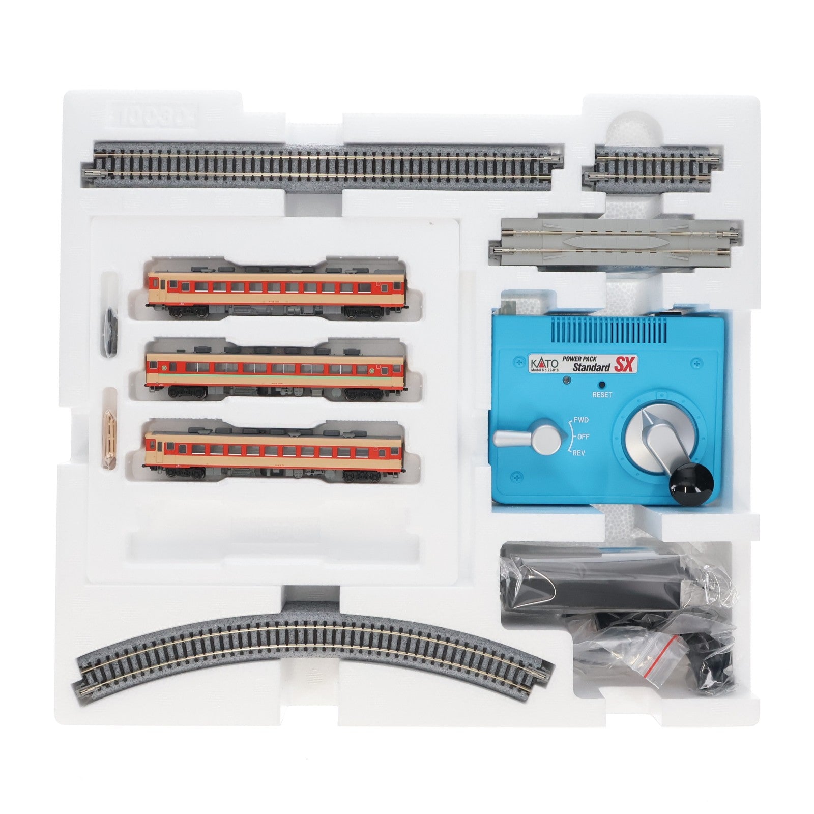 【中古即納】[RWM] 10-023 スターターセット キハ58系 急行形気動車(動力付き) Nゲージ 鉄道模型 KATO(カトー)(20230629)