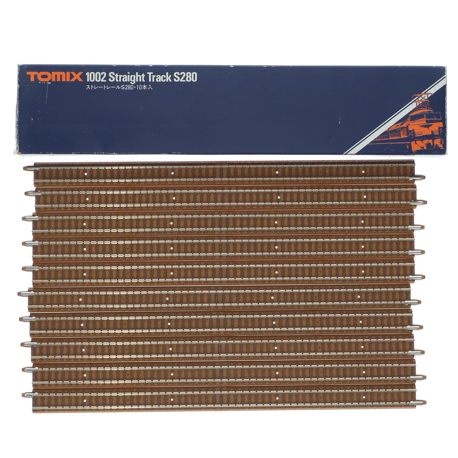 【中古即納】[RWM] 1002 ストレートレールS280 10本入 Nゲージ 鉄道模型 TOMIX(トミックス)(19991231)