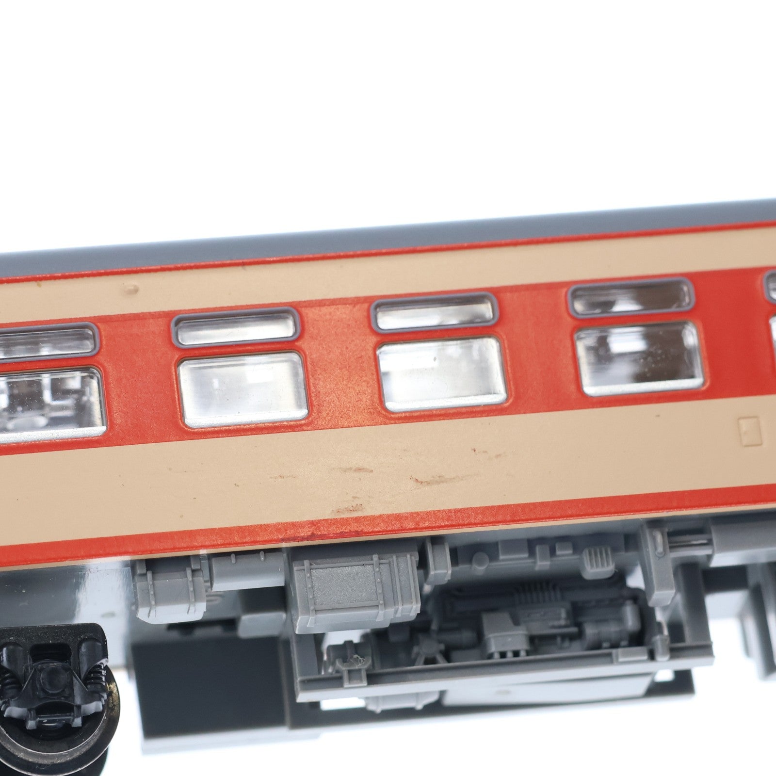【中古即納】[RWM] 98026 国鉄 キハ26形ディーゼルカー(初期急行色・バス窓)セット(2両)(動力付き) Nゲージ 鉄道模型 TOMIX(トミックス)(20170429)