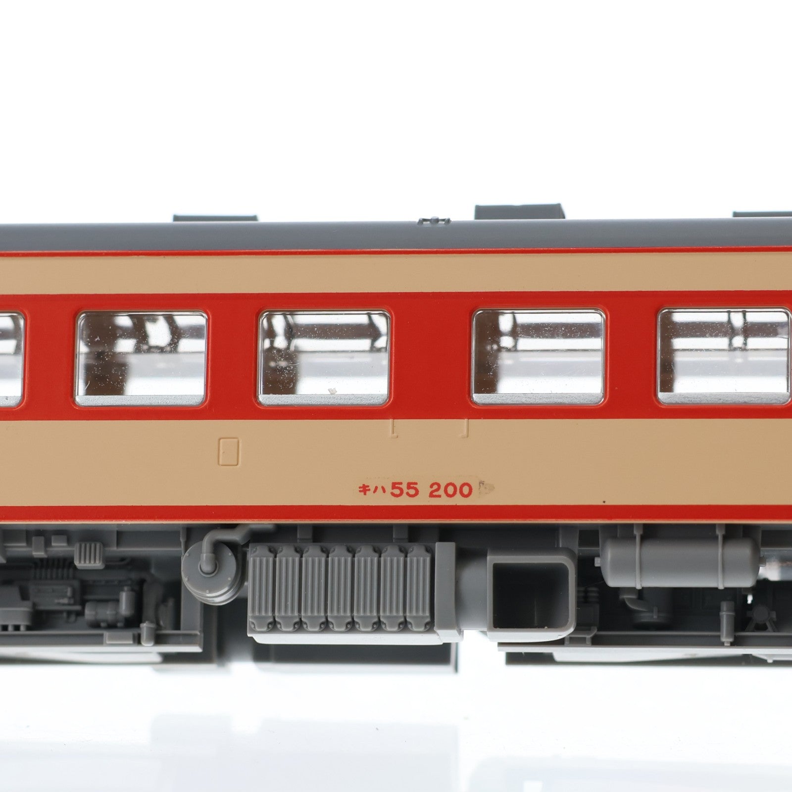 【中古即納】[RWM] 8472 キハ55(初期急行色・一段窓)(T)(動力無し) Nゲージ 鉄道模型 TOMIX(トミックス)(20160131)