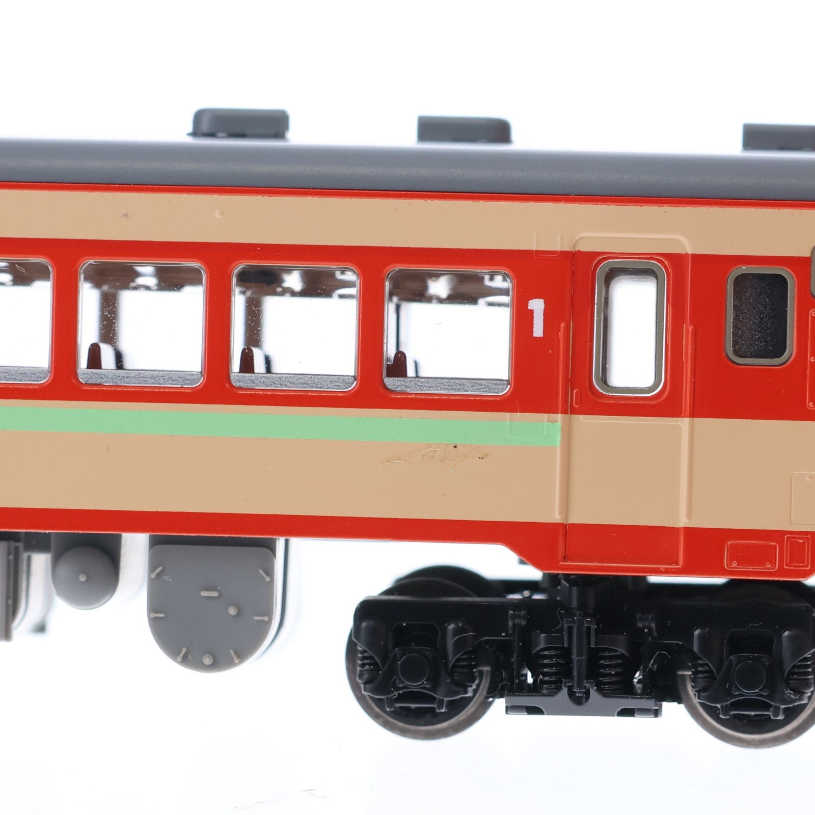 【中古即納】[RWM] 9410 国鉄ディーゼルカー キロハ25形(初期急行色・バス窓)(動力無し) Nゲージ 鉄道模型 TOMIX(トミックス)(20170429)