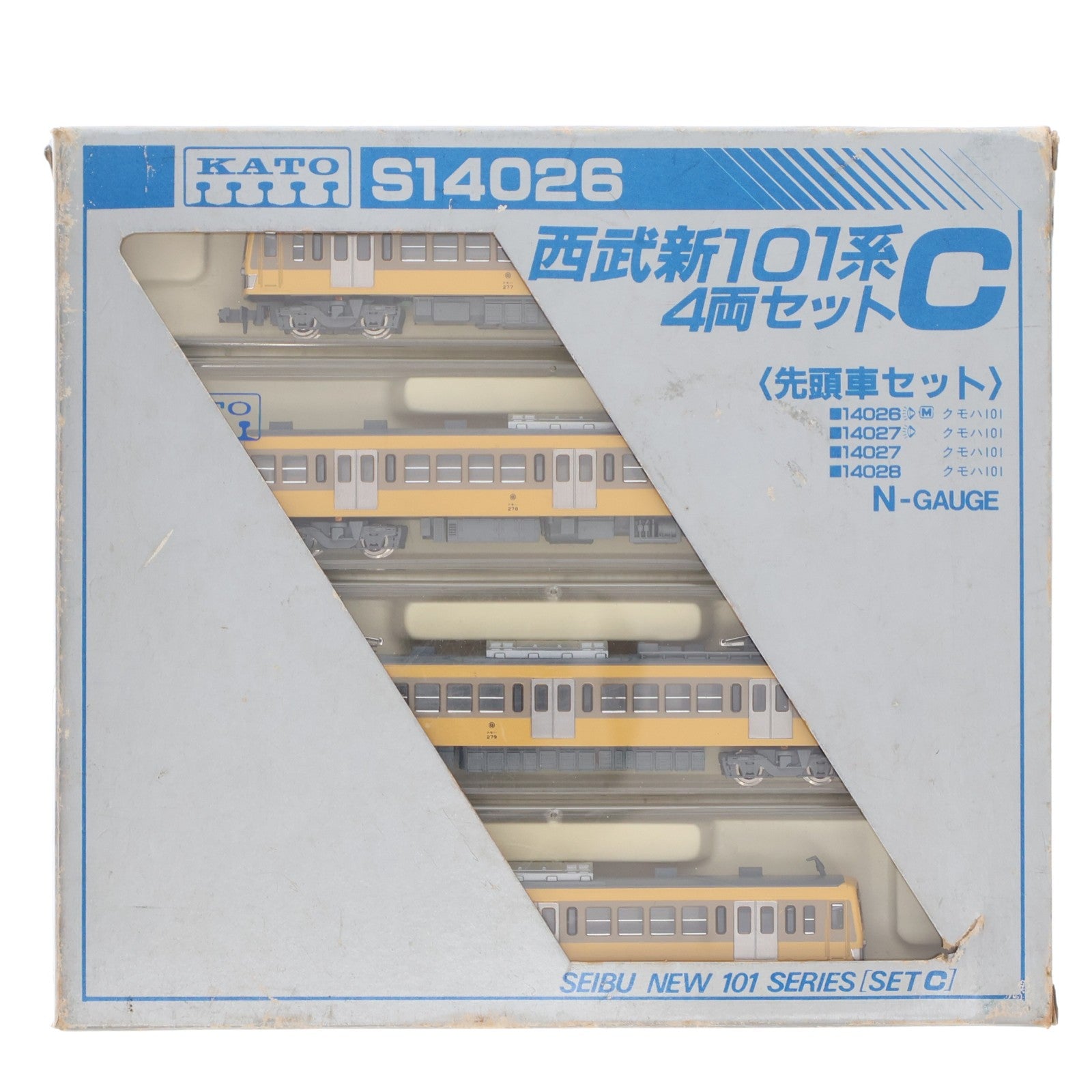 【中古即納】[RWM] S14026 西武新101系 4両セットC(動力付き) Nゲージ 鉄道模型 KATO(カトー)(19991231)