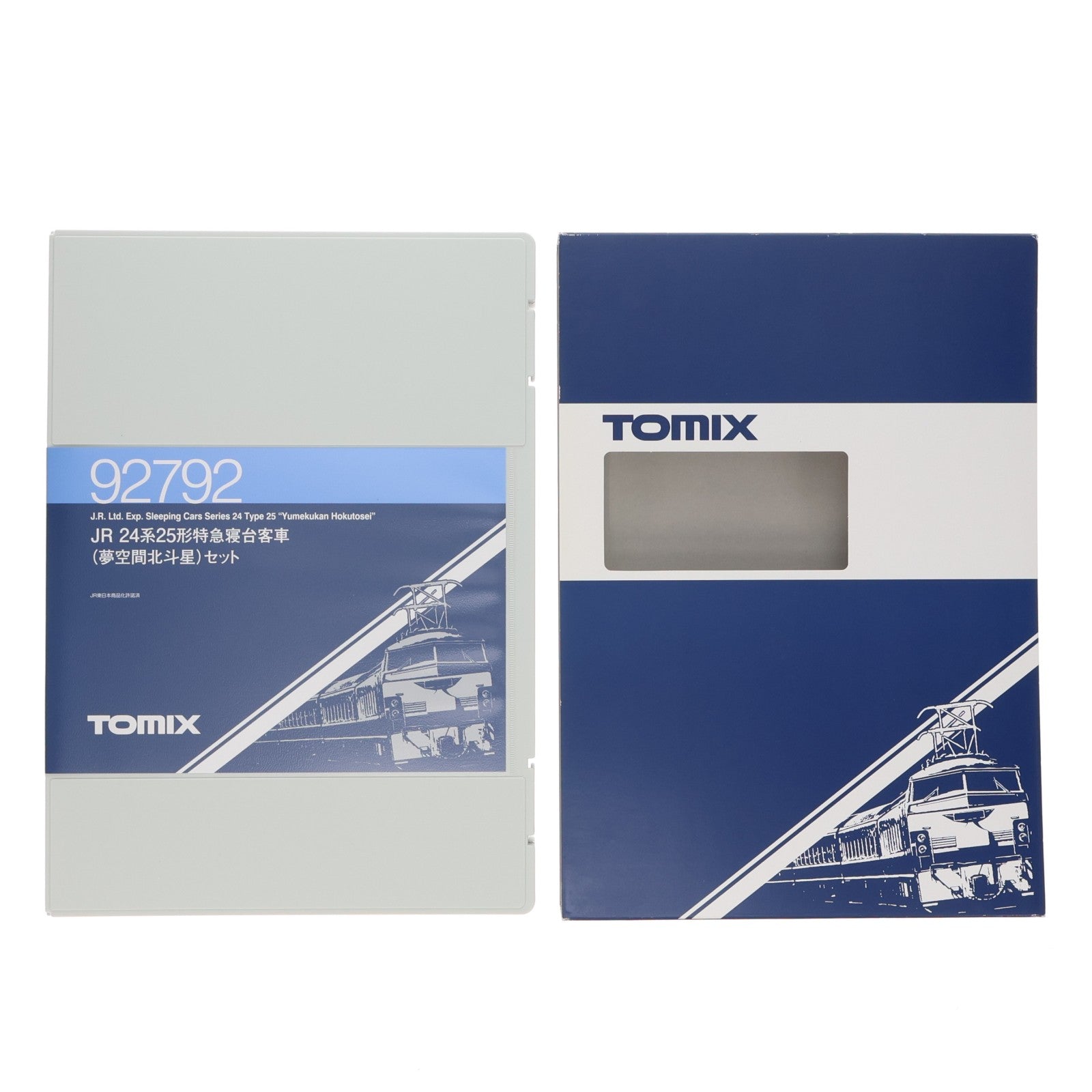 【中古即納】[RWM] (再販) 92792 JR 24系25形特急寝台客車(夢空間北斗星)セット(7両)(動力無し) Nゲージ 鉄道模型 TOMIX(トミックス)(20171102)