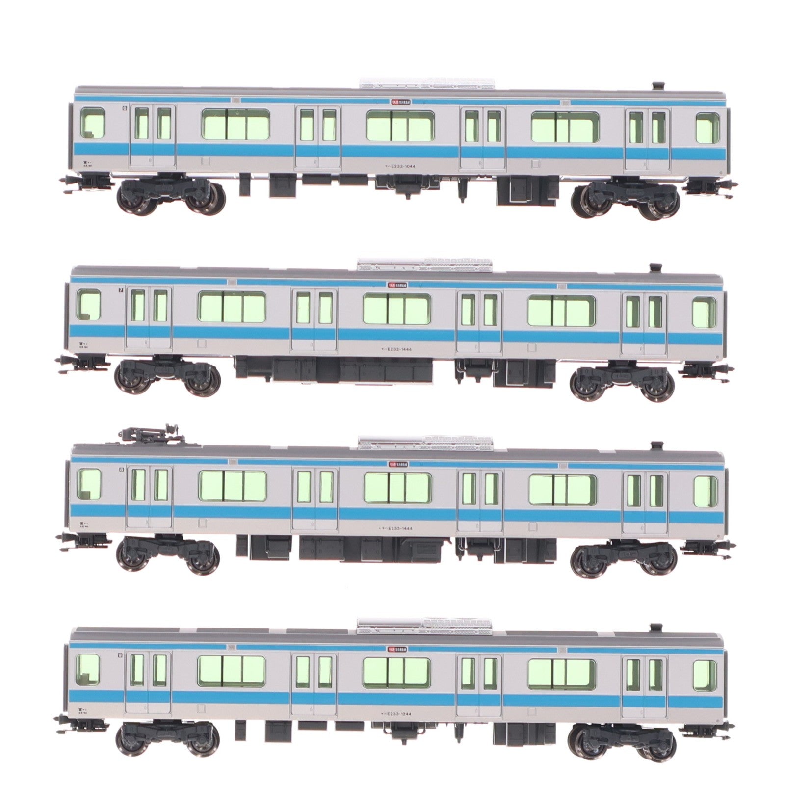 【中古即納】[RWM] 10-1828 E233系1000番台 京浜東北線 増結セットB(4両)(動力無し) Nゲージ 鉄道模型 KATO(カトー)(20230810)